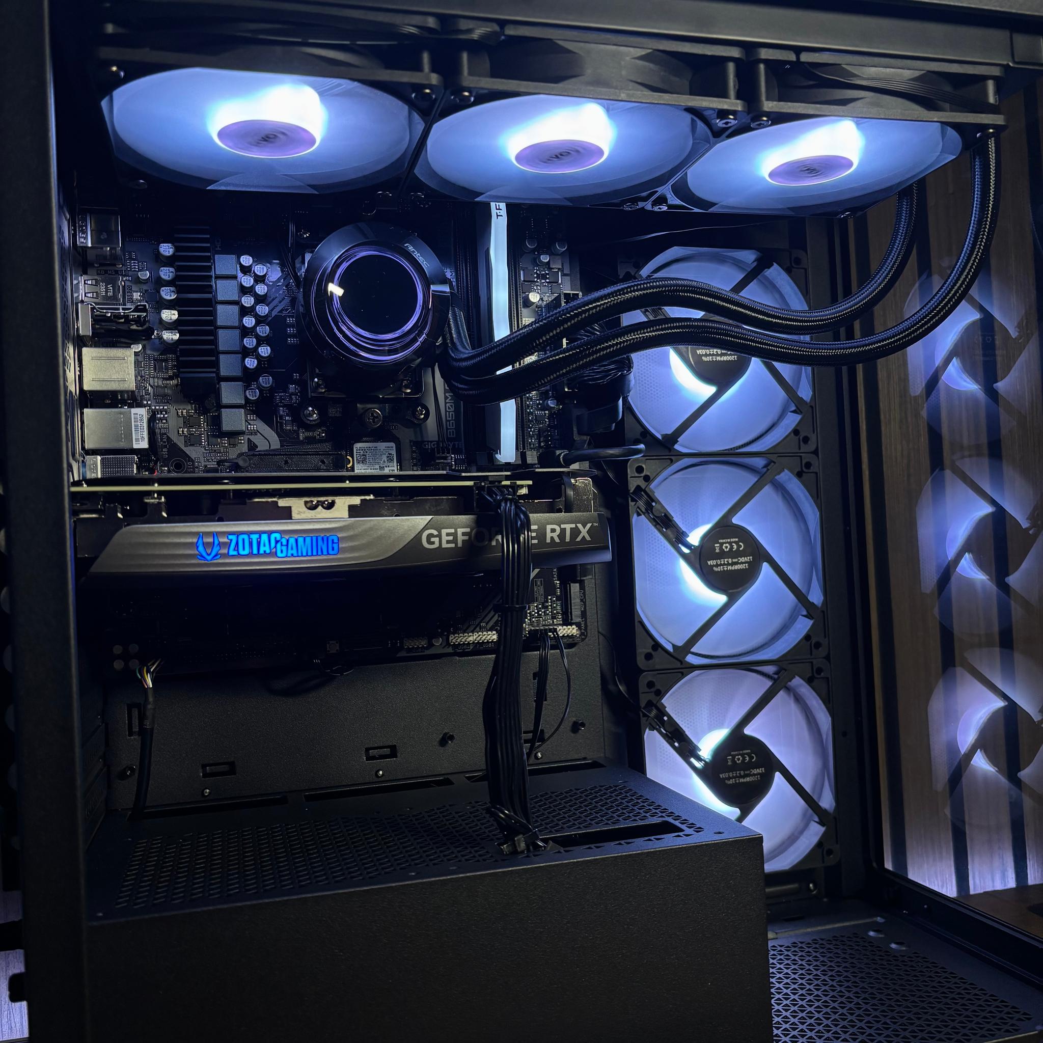 RTX 4060TI | RYZEN 5 7500F | 16GB DDR5 RAM | LIQUID COOLED | GAMING PC