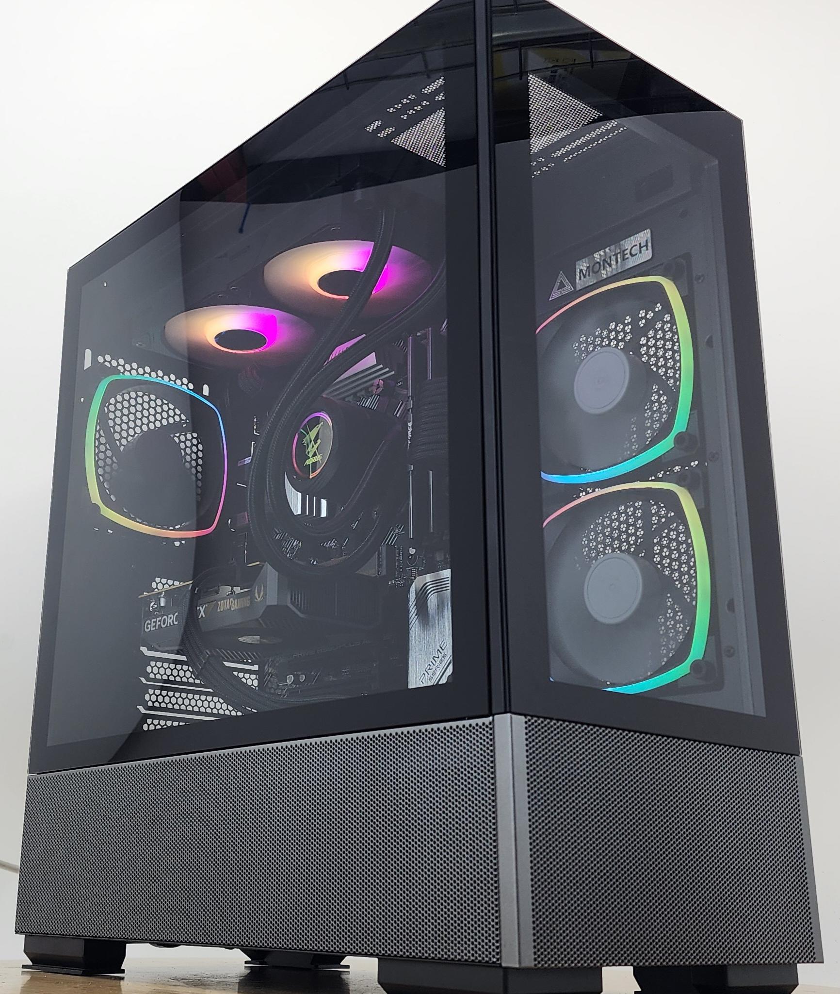 Gaming PC Ryzen 7 5700X 16GB RAM 1TB SSD RTX 5060  8GB Windows 11 Computer