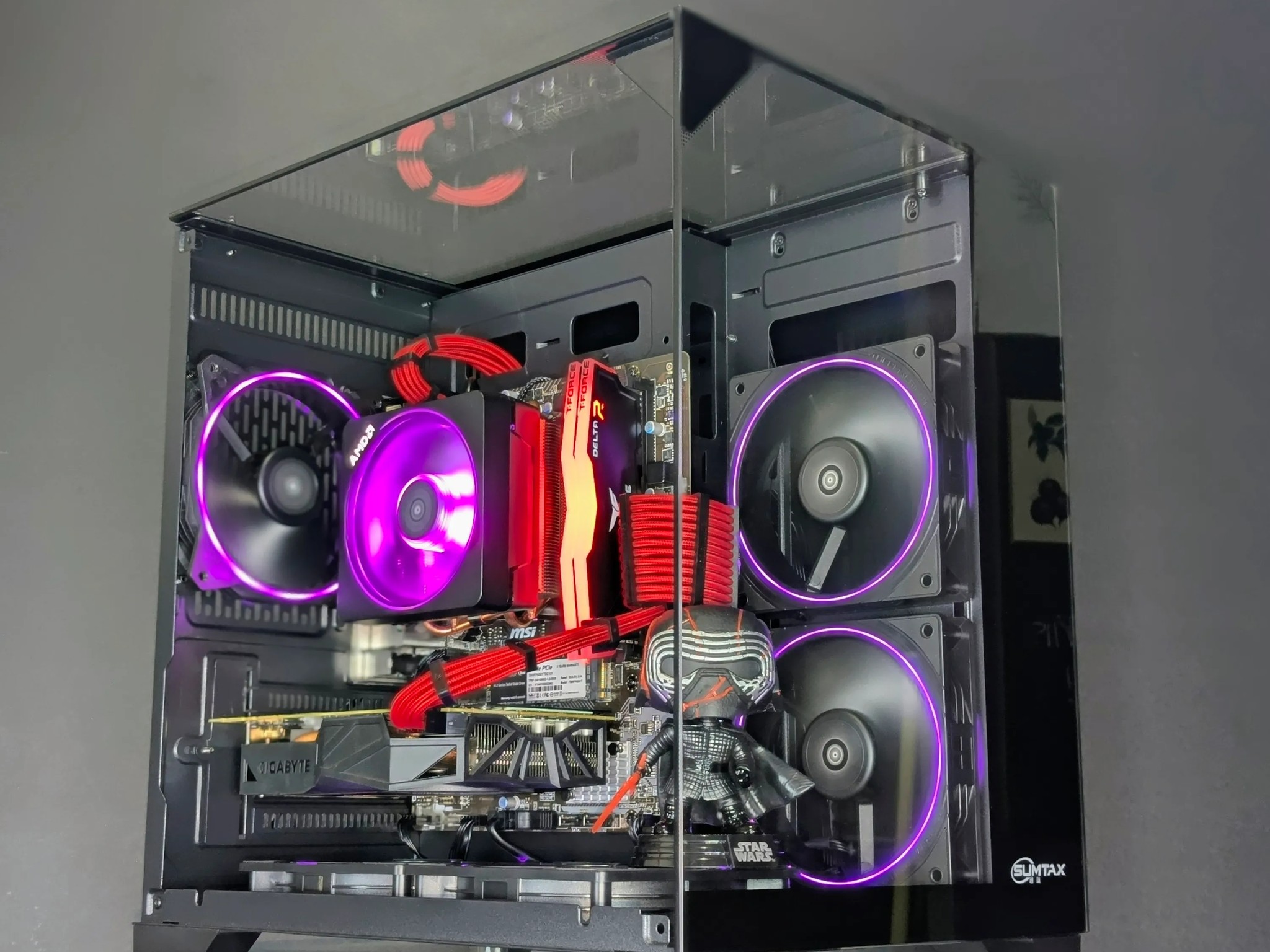 🔴The Supreme Leader⚫️GTX 1080 8GB⚫️Ryzen 5⚫️16GB TFORCE RAM⚫️1TB NVMe⚫️Windows 11(Fully Activated)