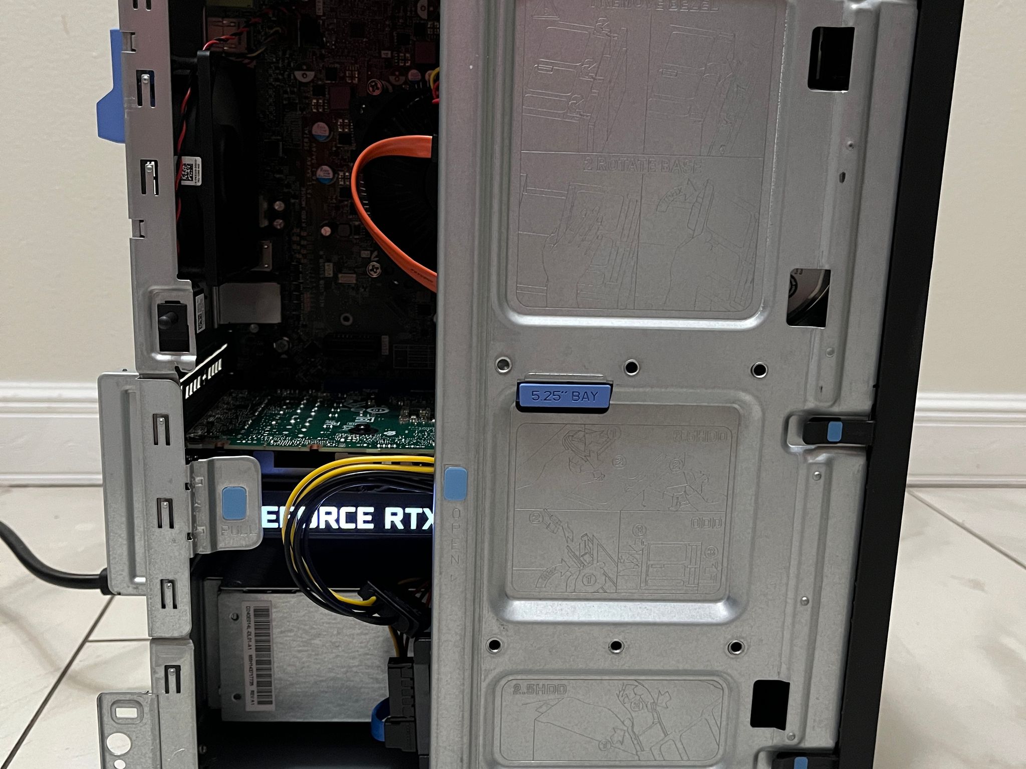 NVIDIA RTX 3050, Intel i7-7700, 16GB RAM, 750GB Storage - Dell Gaming PC w/Wi-Fi, BT