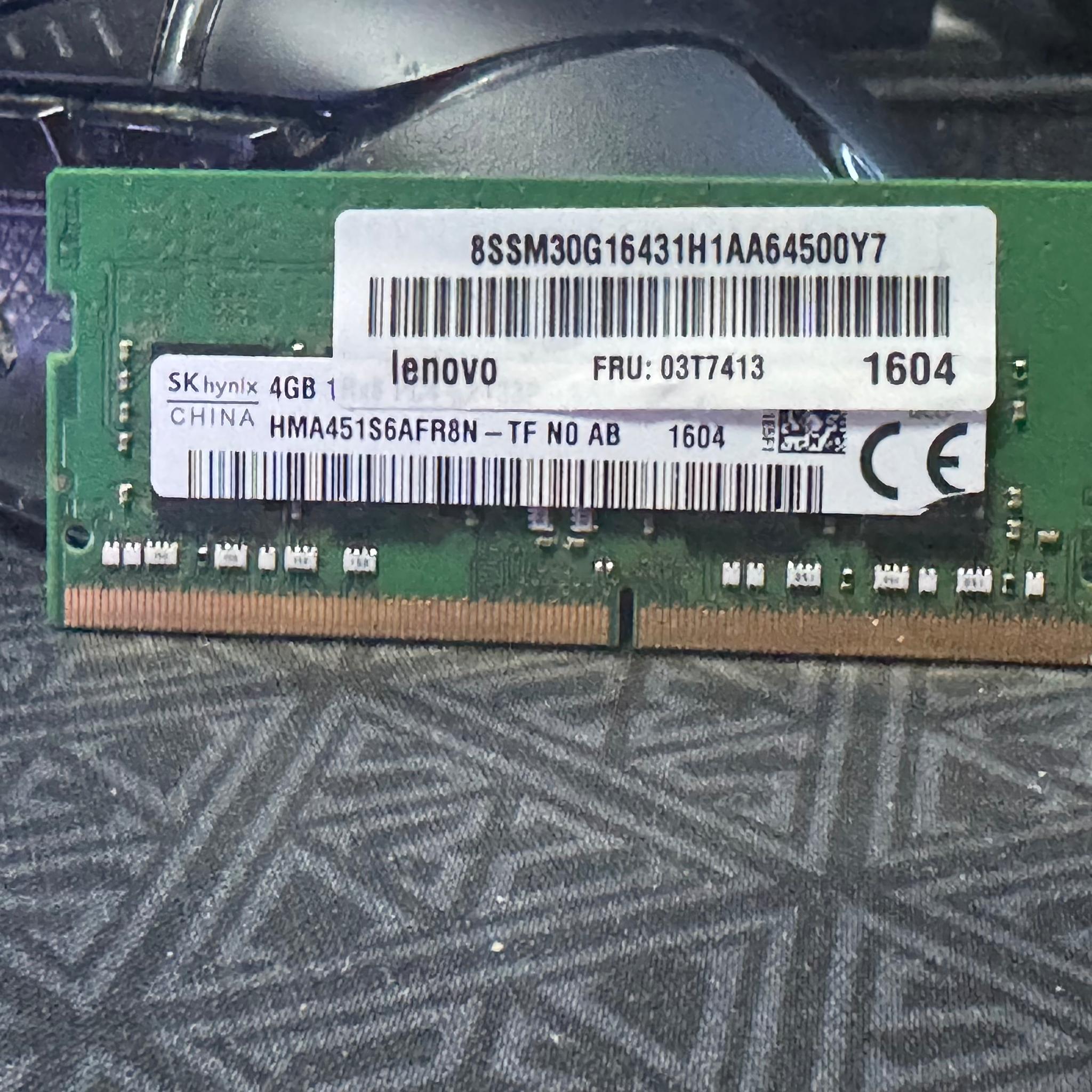 SK Kynix 8GB (2x4GB) Lenovo RAM