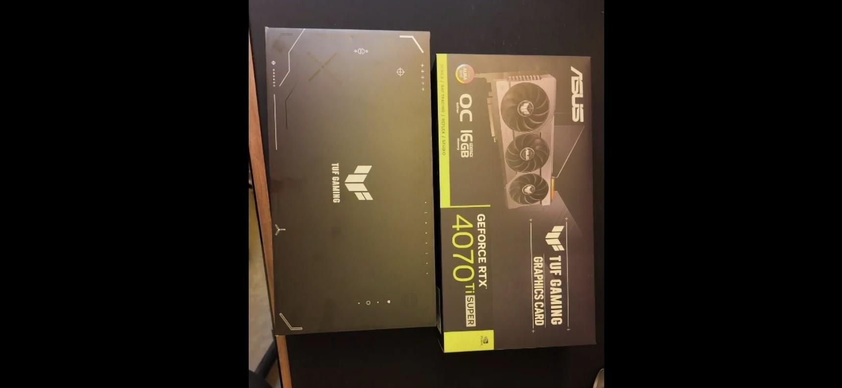ASUS TUF Gaming NVIDIA GeForce RTX 4070Ti SUPER OC 16GB GDDR6X