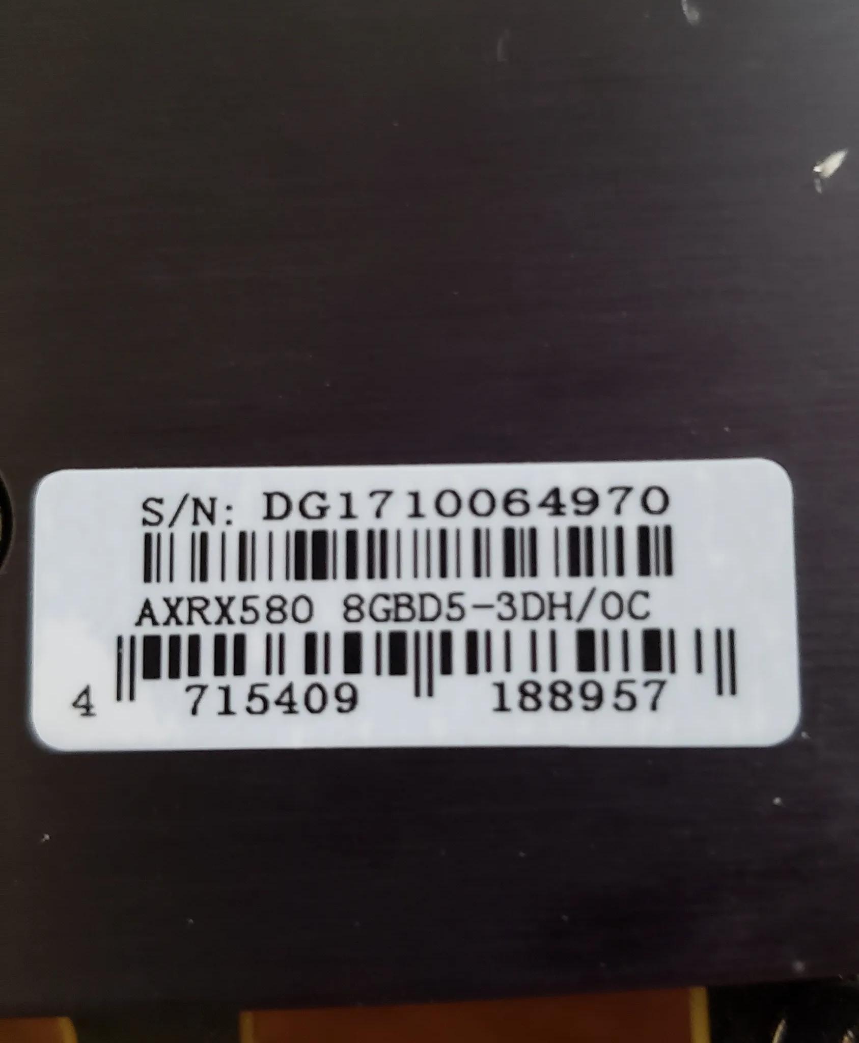 Powercolor Red Devil RX 580 8gb