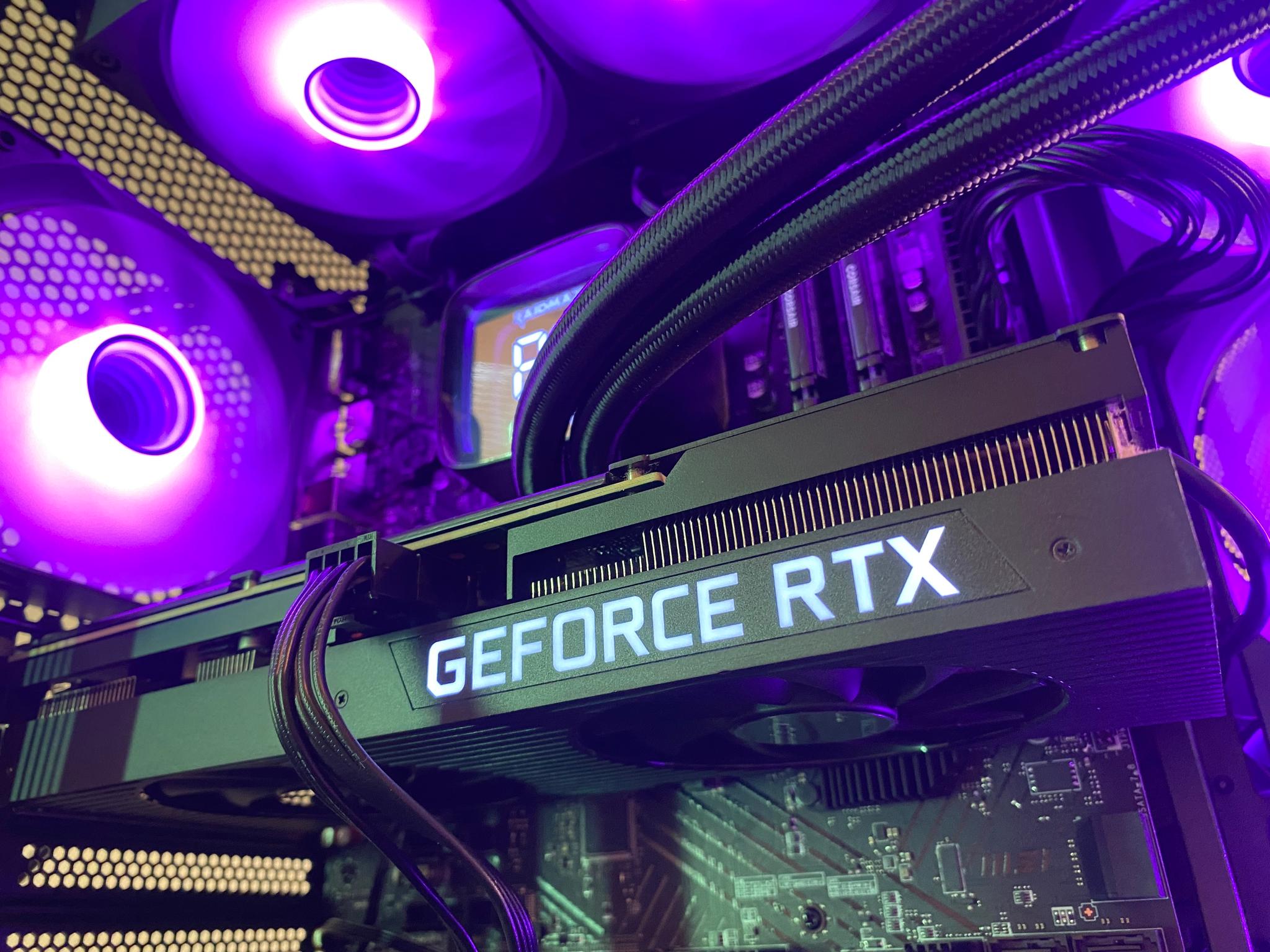 Black RGB Gaming PC | RTX 3070 8GB | Intel Core i7-12700 | 32GB DDR4 | 1TB NVMe SSD | 360mm Liquid C
