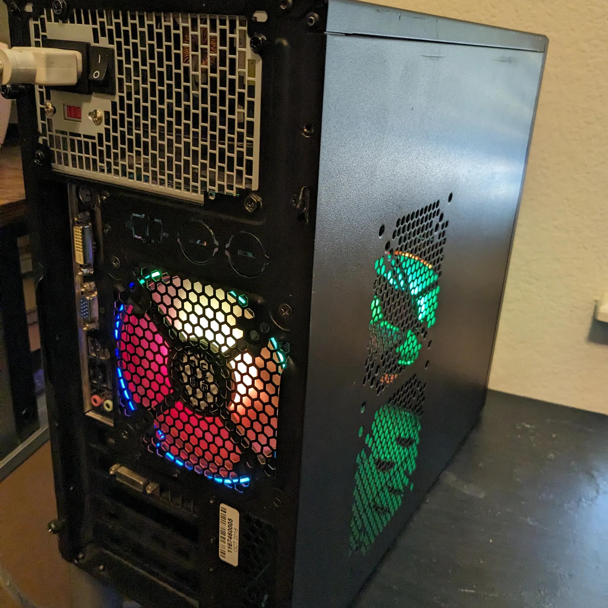 FREE SHIP|| Xeon 1220v2 (same as i5-3450), 16GB RAM, GTX 960 4GB, 480GB SSD, Wifi, RGB, Win10