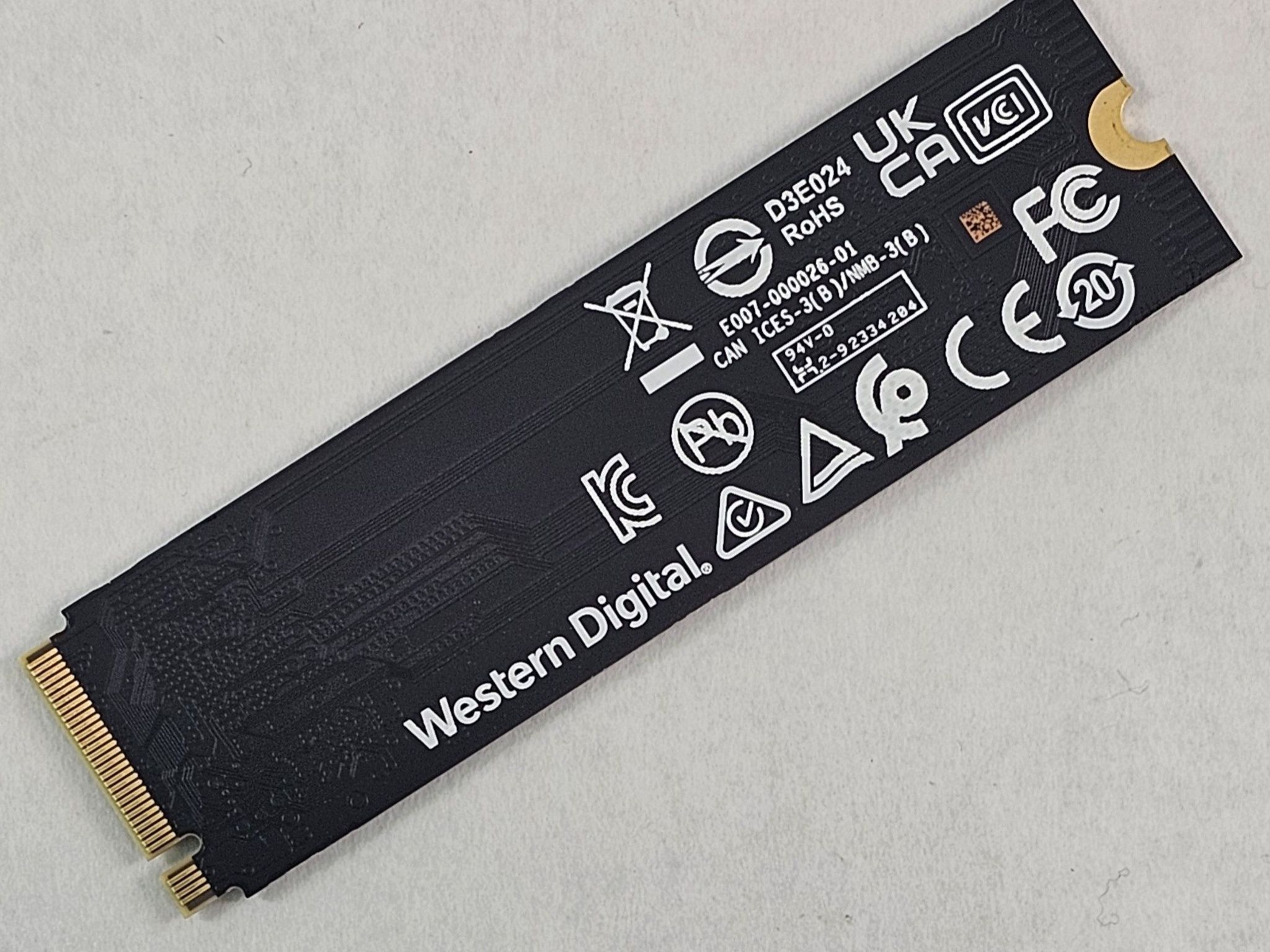 2TB NVMe M.2 SSD WD Blue SN580 Gen4