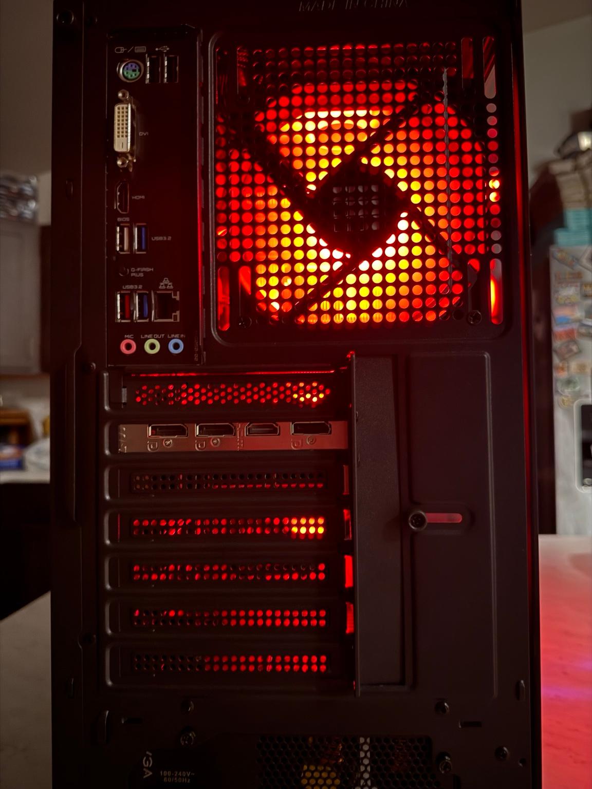 Custom Gaming PC – Ryzen 5 3600, RTX 2060 SUPER, 32GB RAM – Used Good