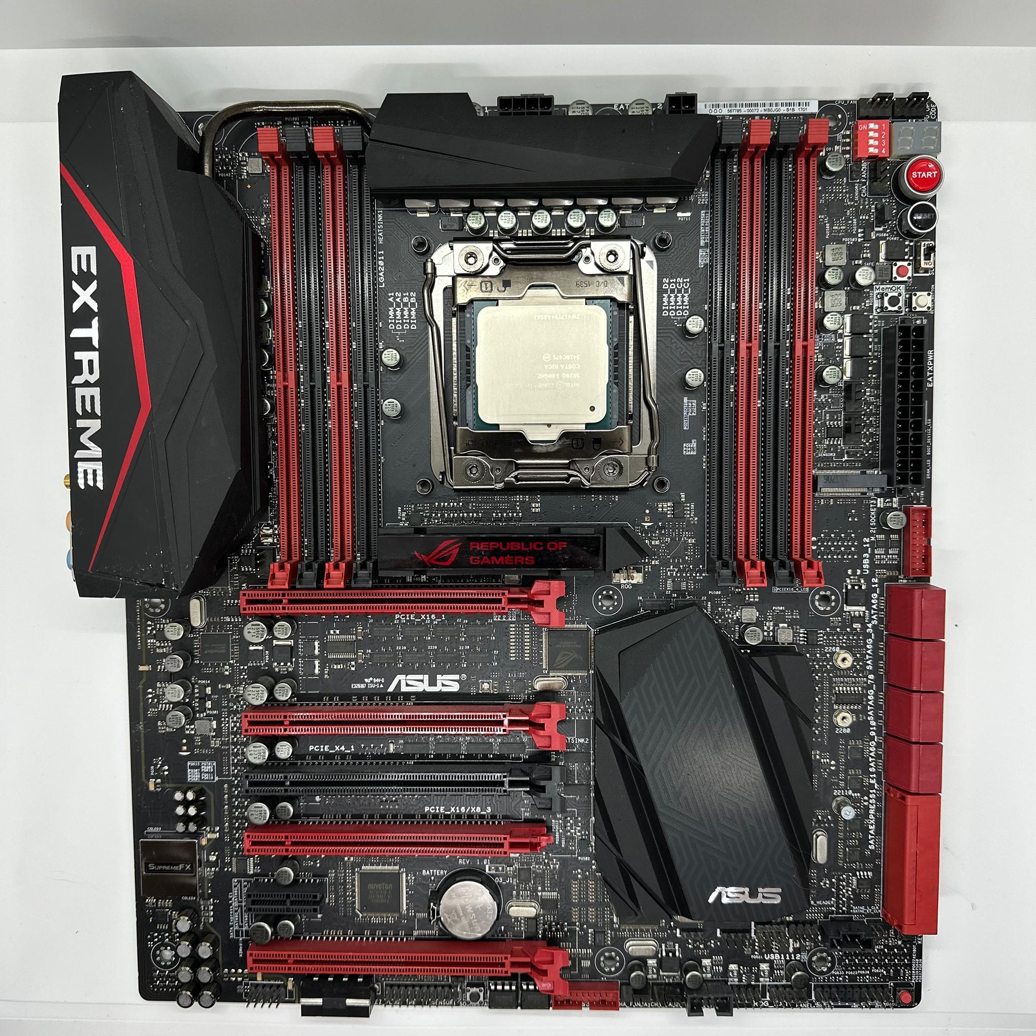 ASUS RAMPAGE V EXTREME X99 + CPU bundle