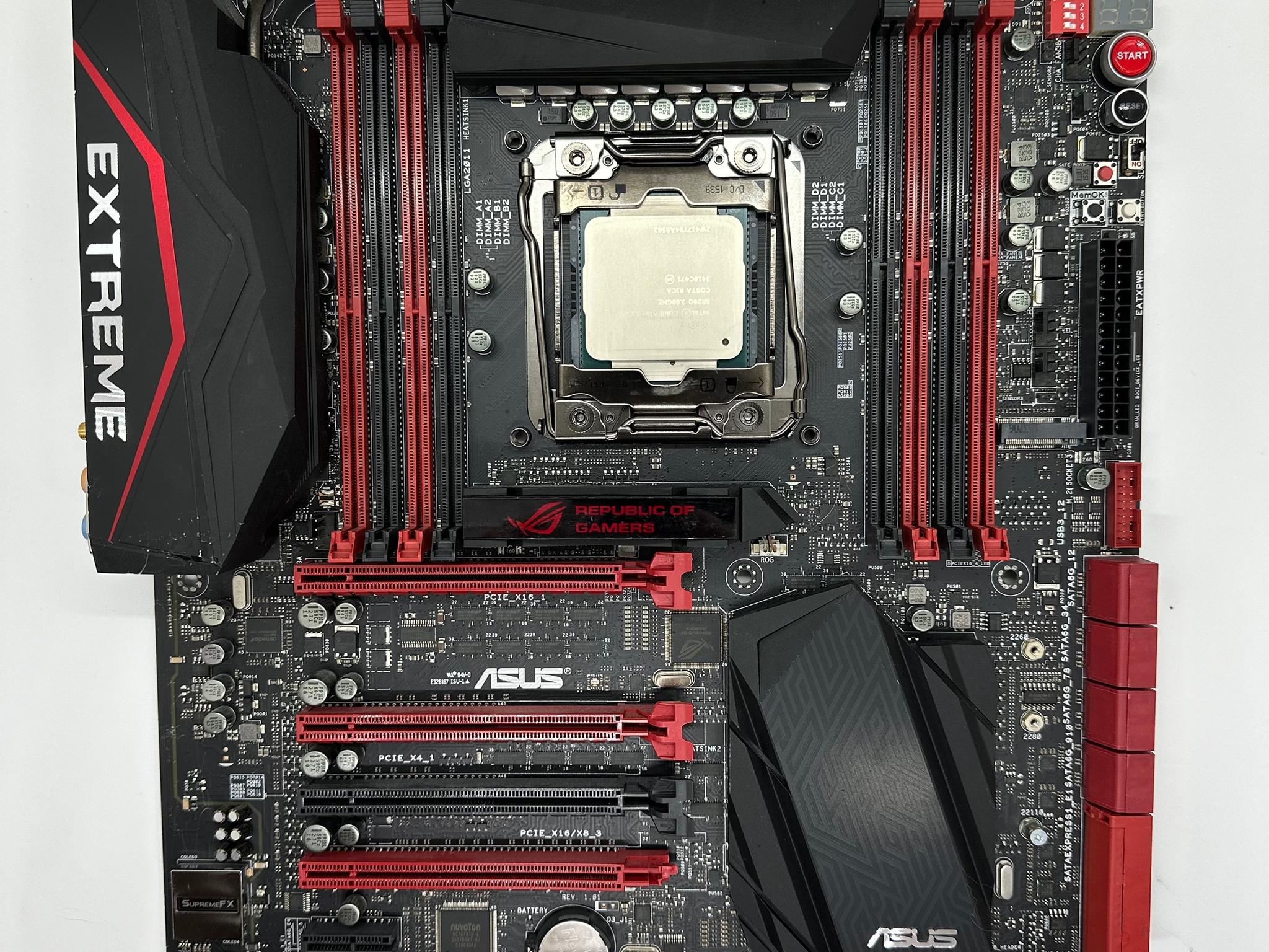 ASUS RAMPAGE V EXTREME X99 + CPU bundle