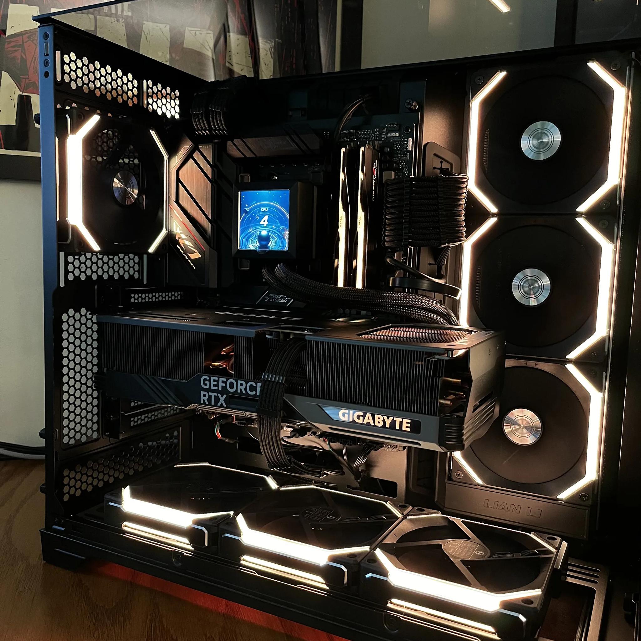 Tesseract - RTX 4080 SUPER OC | Ryzen 7 7800X3D | 32G @6000MT/s | 4TB | 1000W Platinum PSU