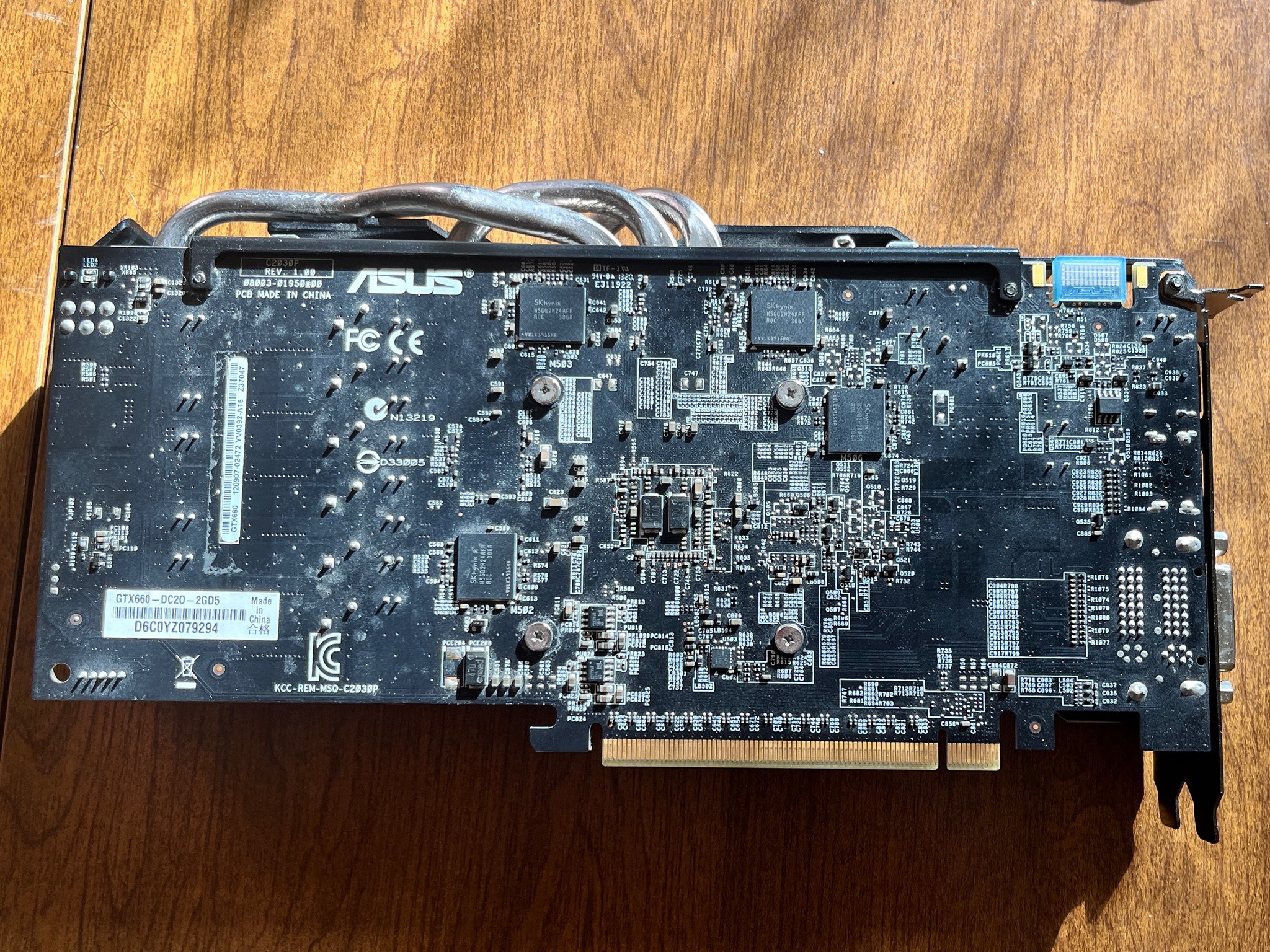 ASUS Geforce GTX 660 2GB Graphics Video Card