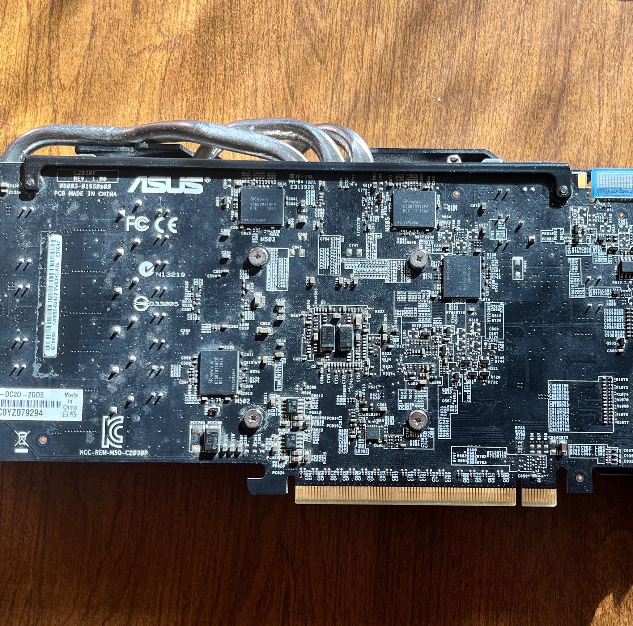 ASUS Geforce GTX 660 2GB Graphics Video Card
