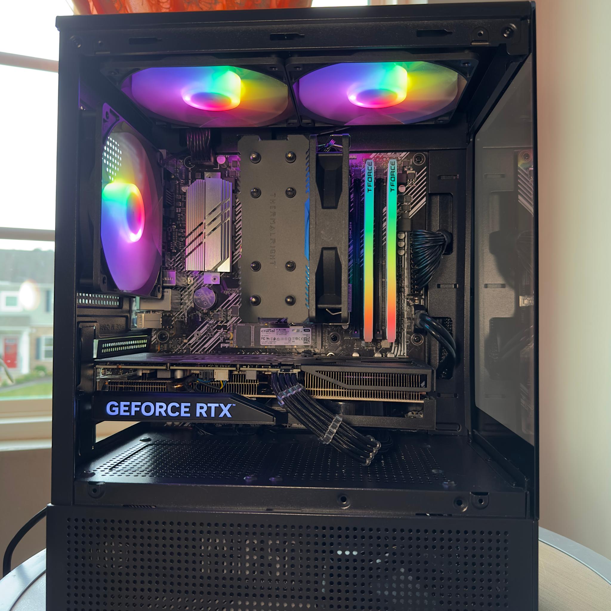 🔥Gaming/Streaming PC🔥 | RTX 4060TI | Ryzen 5 | 1TB NVME | 16GB (3200hz) | WiFi | Windows 11