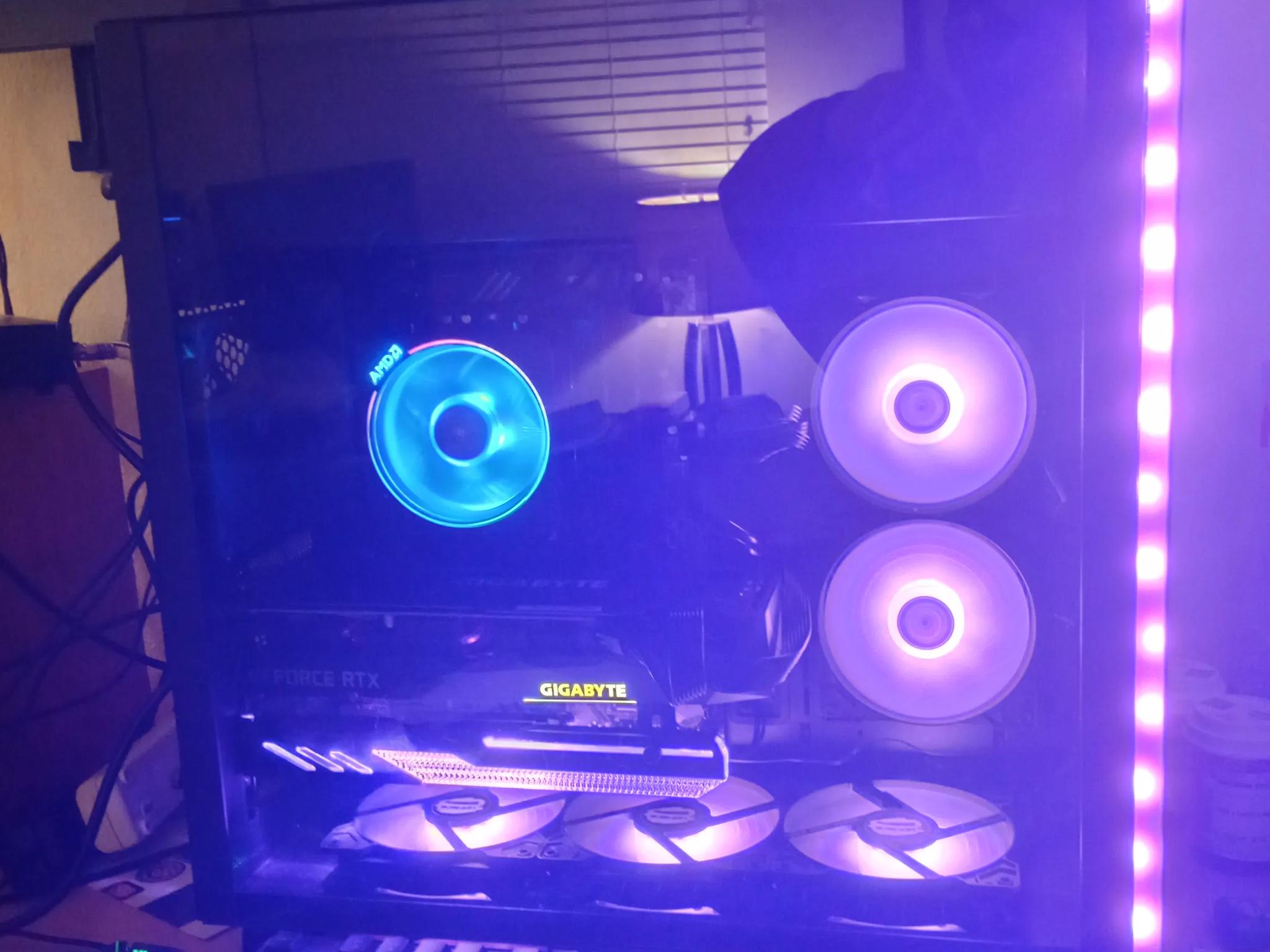 Ryzen 5 7500F, RTX 3060TI w/8gb VRAM, 16gb DDR5 RAM, 1TB SSD, 650 Watt PSU