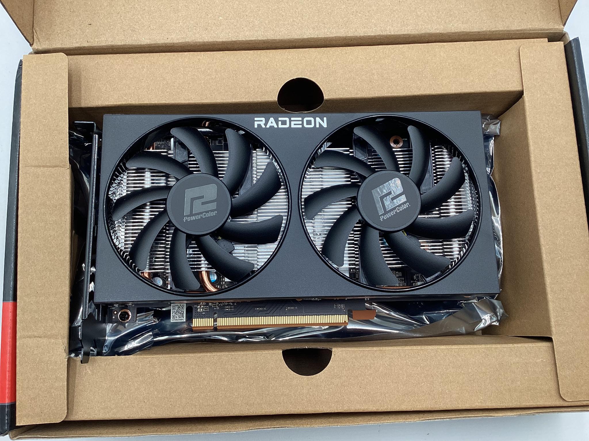 PowerColor Fighter AMD Radeon RX 6600 Graphics Card with 8GB GDDR6 Memory
