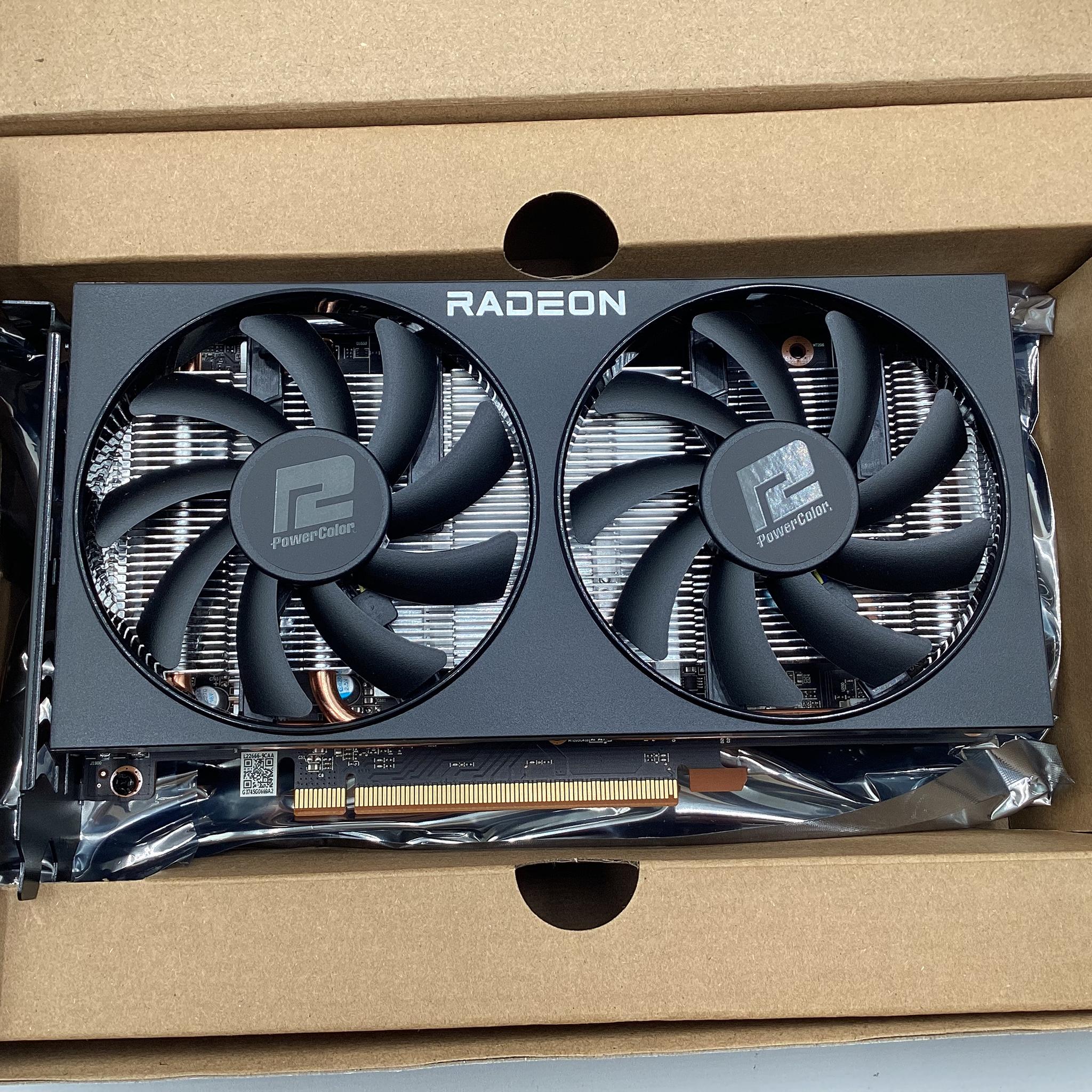 PowerColor Fighter AMD Radeon RX 6600 Graphics Card with 8GB GDDR6 Memory