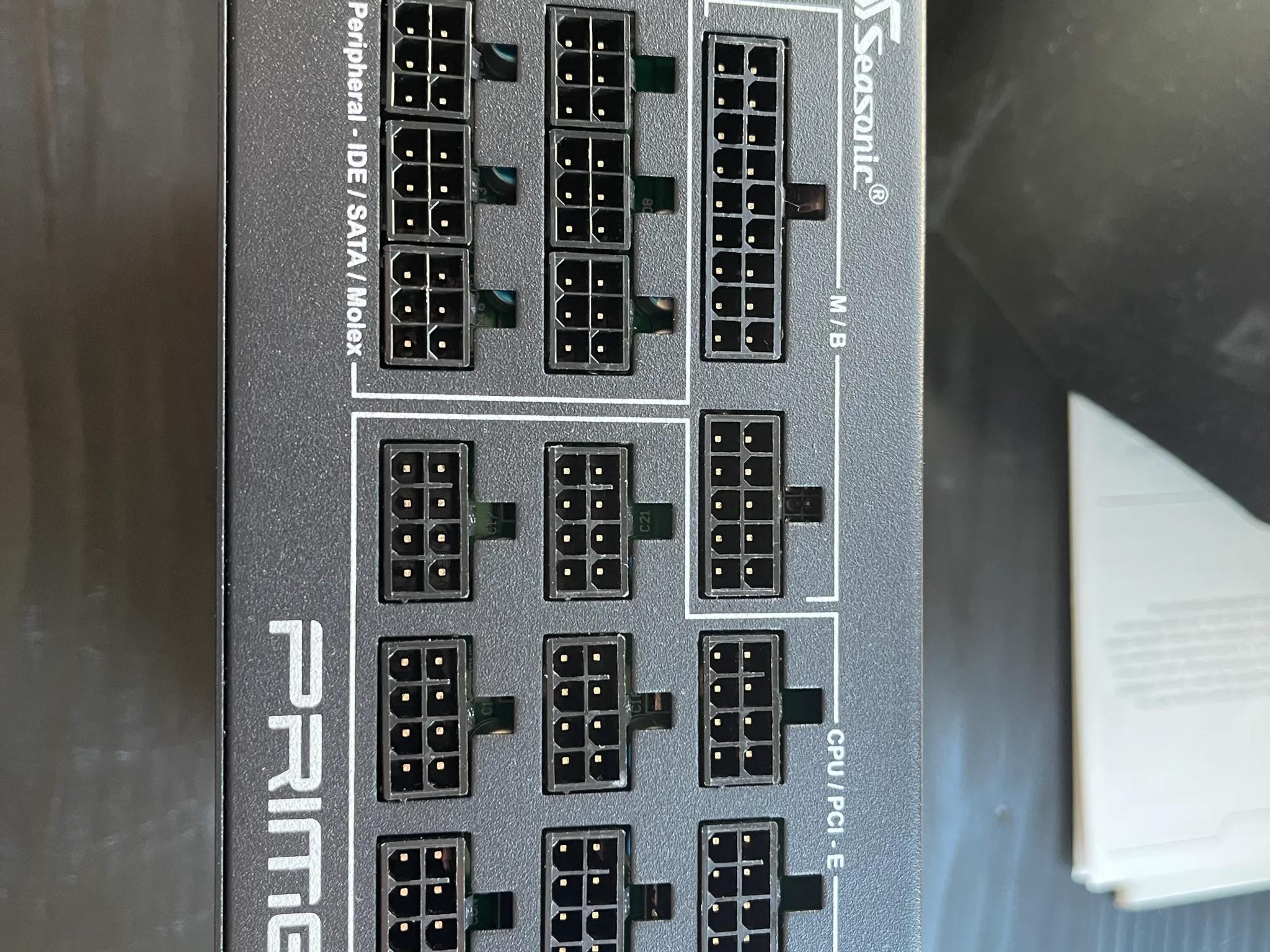 ⚠️NEW OPEN BOX⚠️ SeaSonic PRIME TX-1000 80+ Titanium Fully Modular PSU