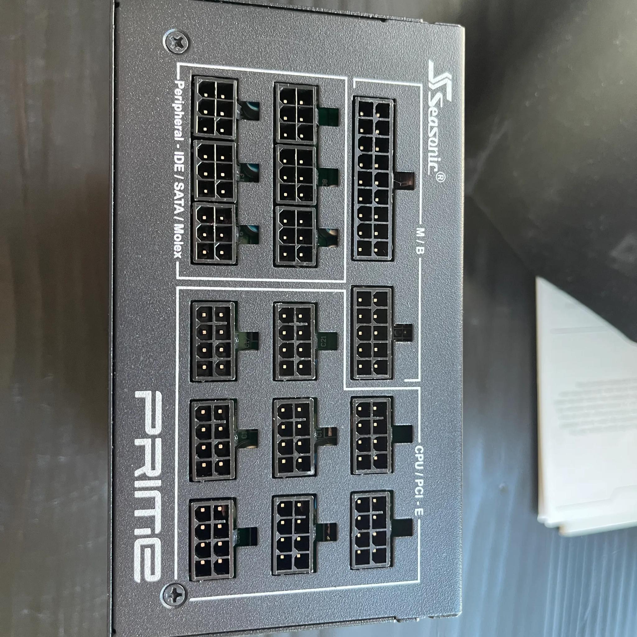 ⚠️NEW OPEN BOX⚠️ SeaSonic PRIME TX-1000 80+ Titanium Fully Modular PSU