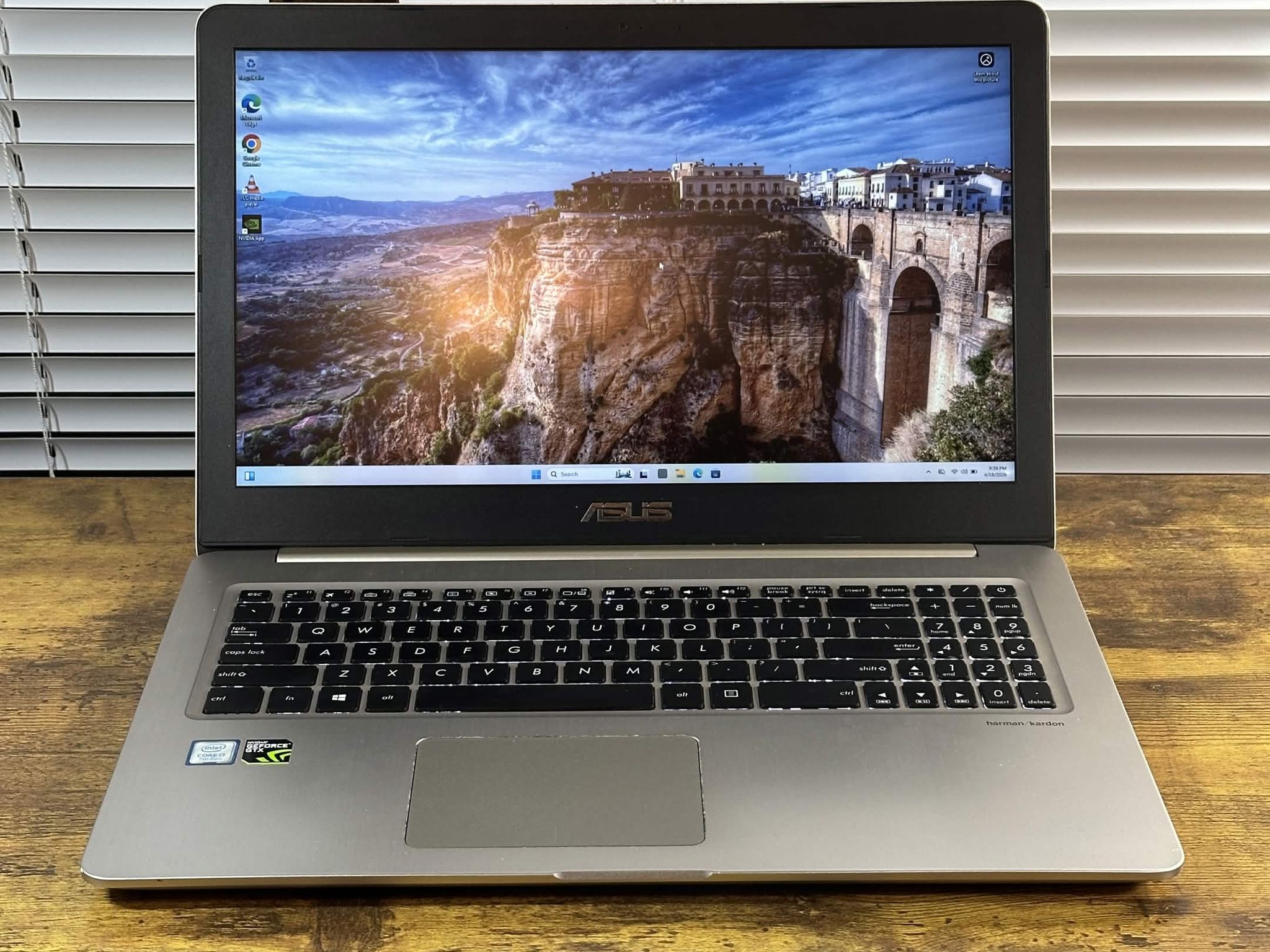 Asus M580V | Intel i7 7700HQ | GTX 1050 4GB | 16GB DDR4 | 1.2TB Storage | Windows 11 | Gaming Laptop