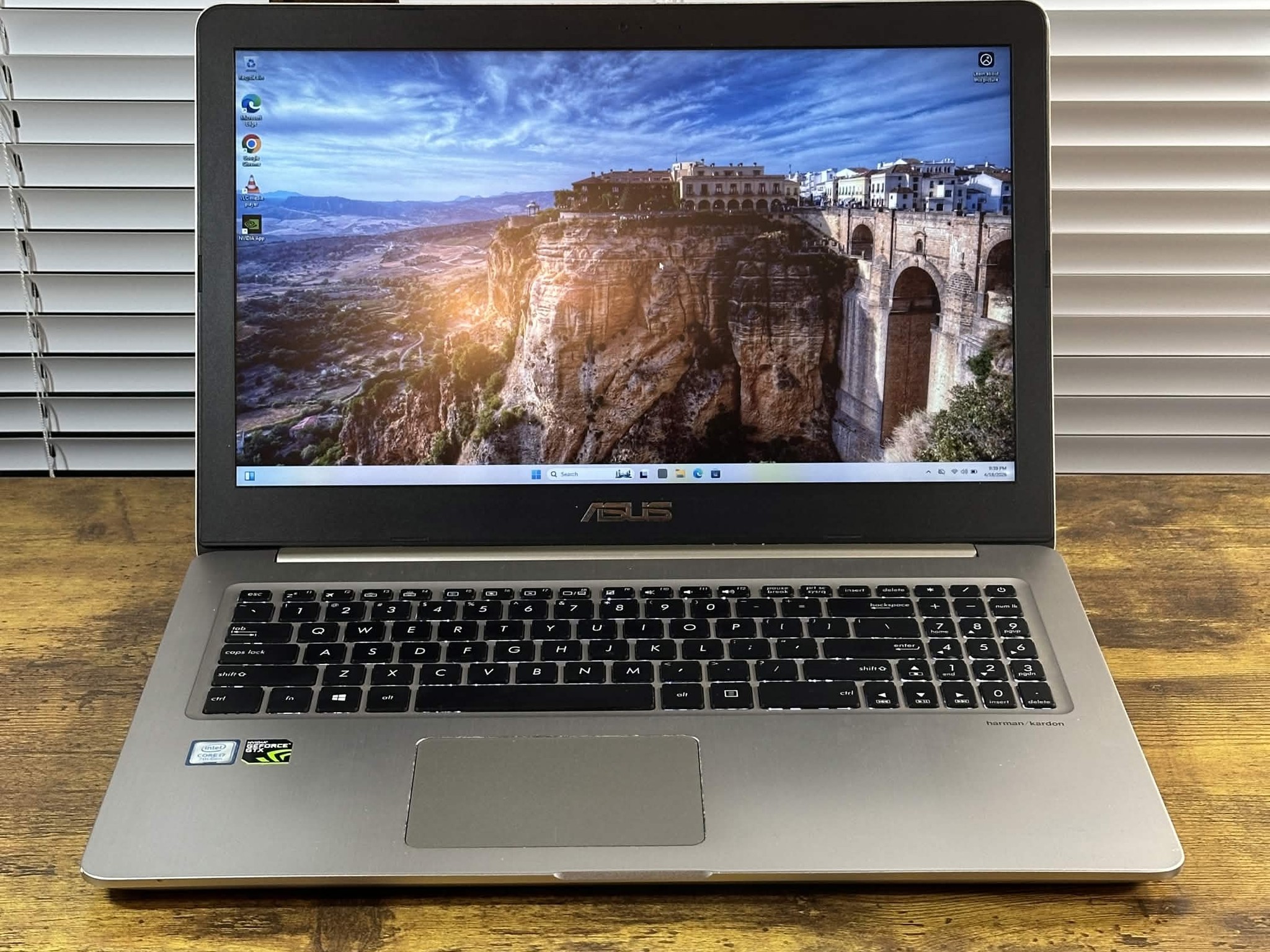 Asus M580V | Intel i7 7700HQ | GTX 1050 4GB | 16GB DDR4 | 1.2TB Storage | Windows 11 | Gaming Laptop