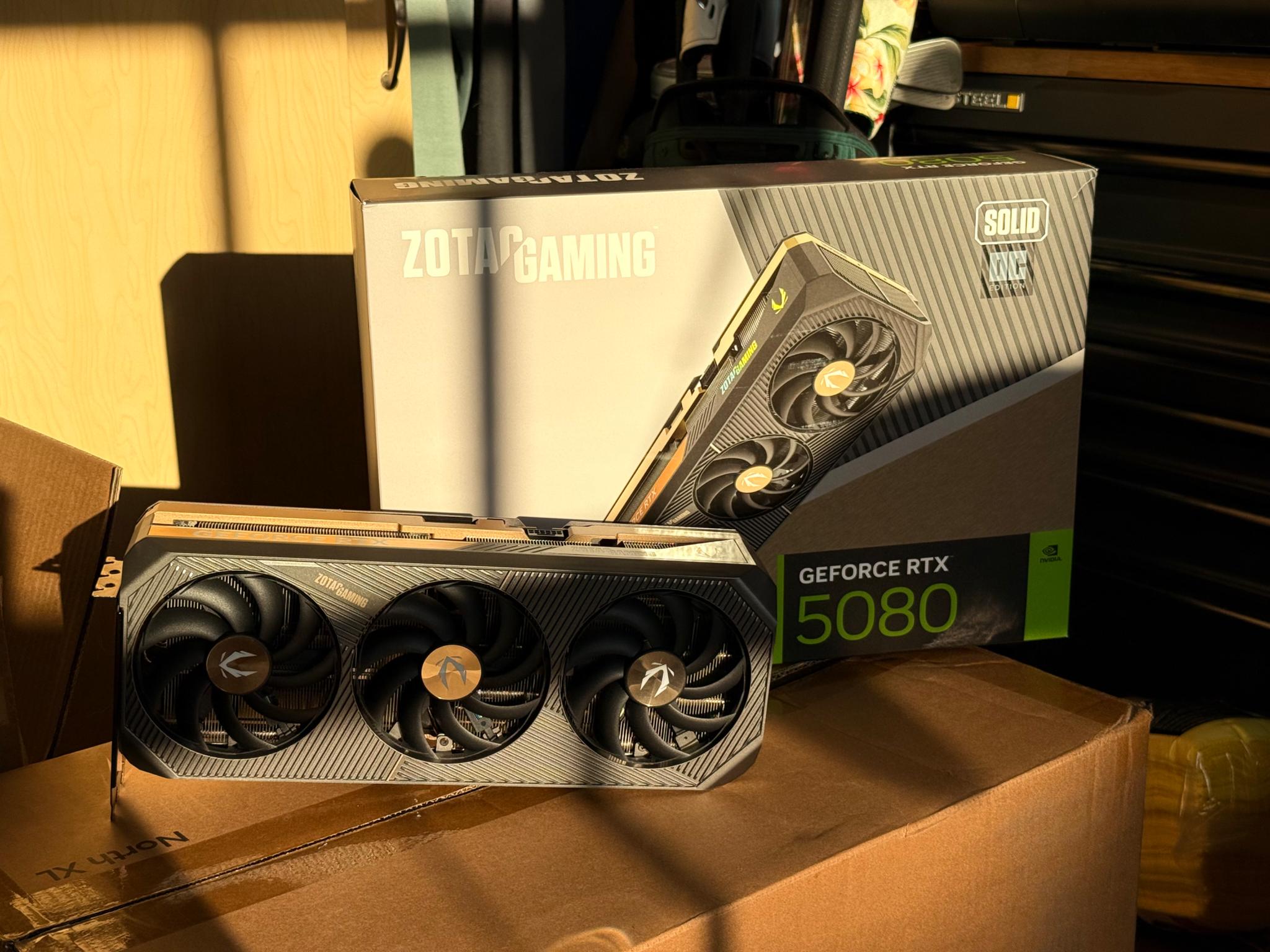 Zotac 5080 Solid OC - Like New Barely Used