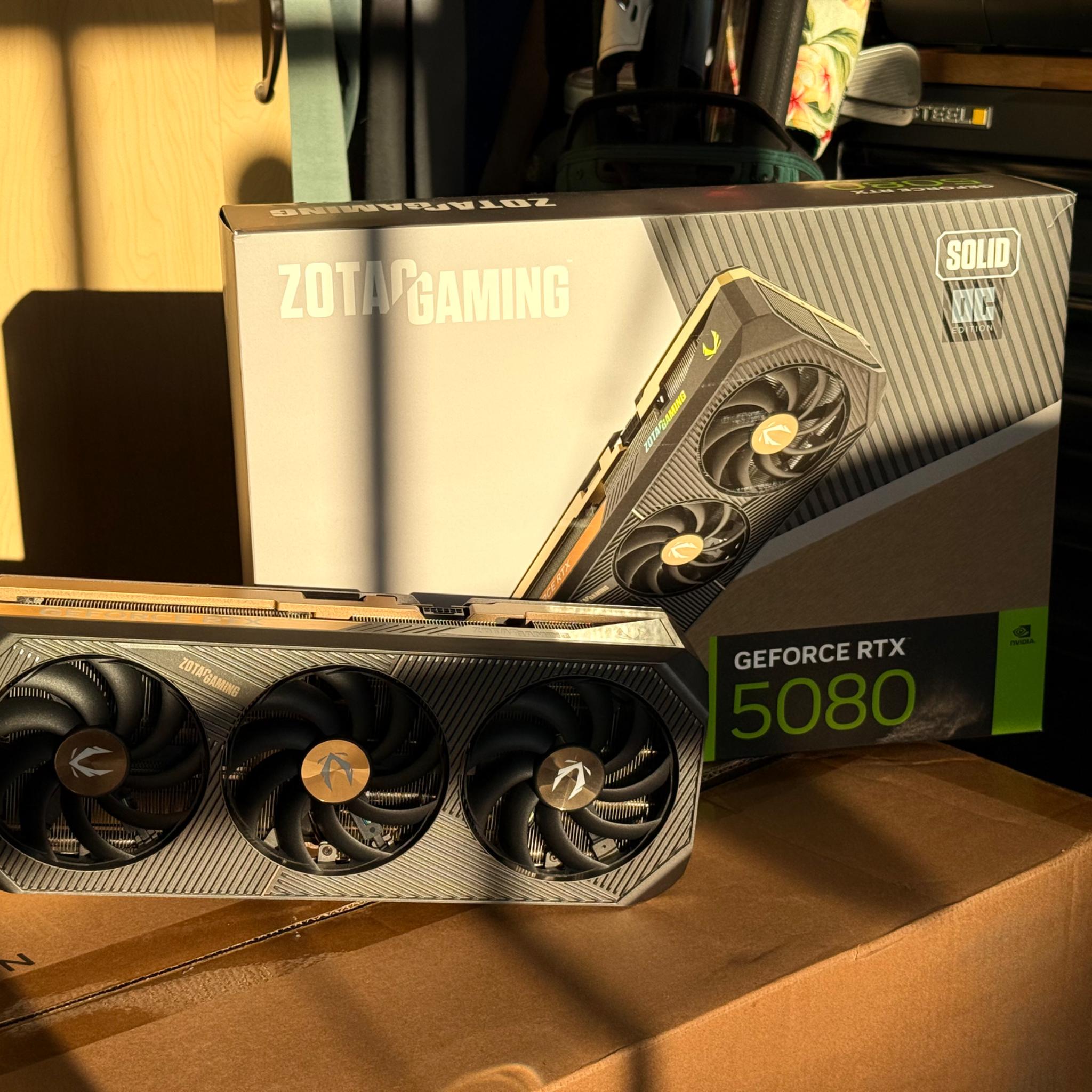 Zotac 5080 Solid OC - Like New Barely Used
