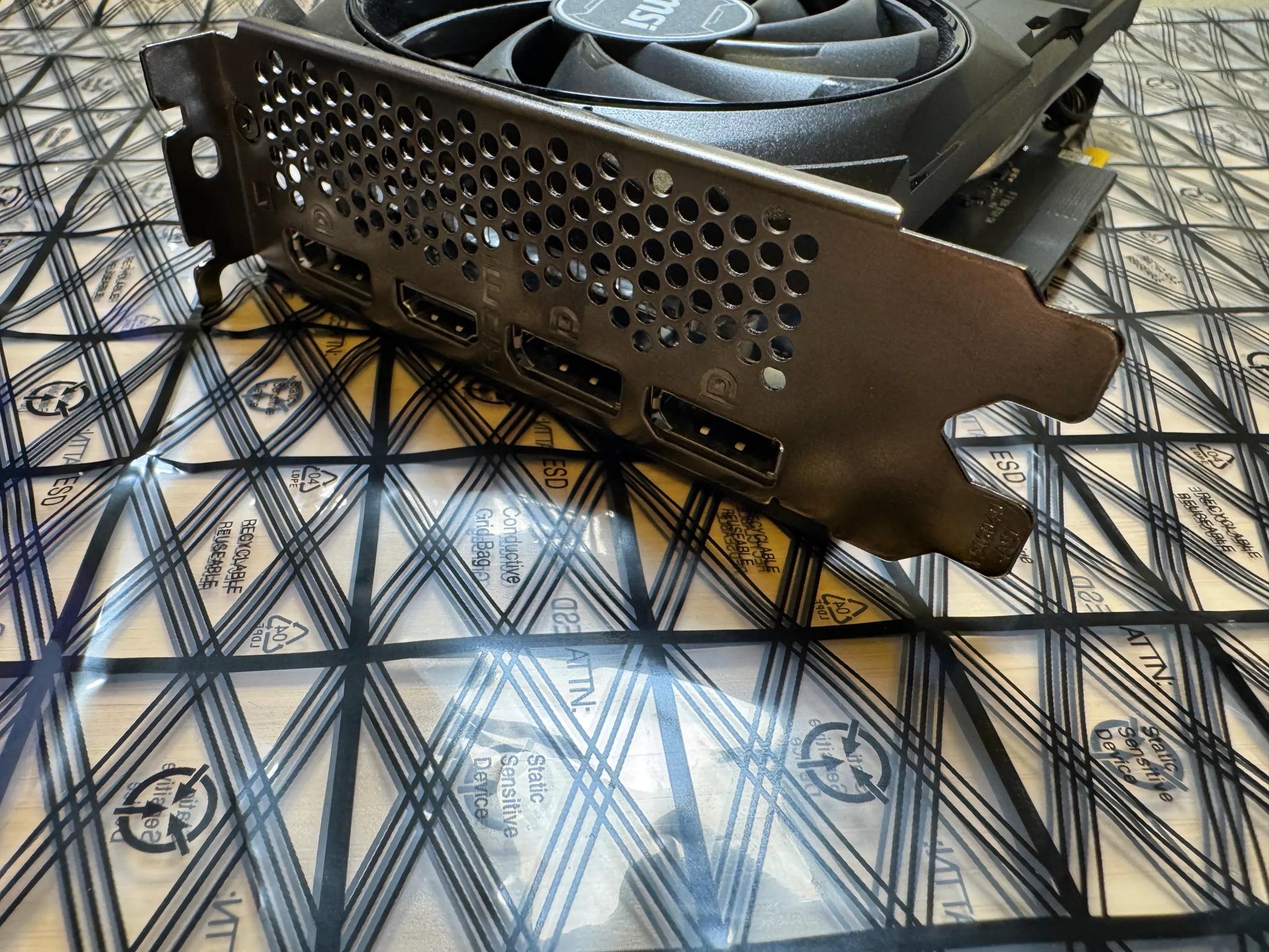 MSI GeForce RTX 4060 VENTUS 2X BLACK 8G GDDR6 OC