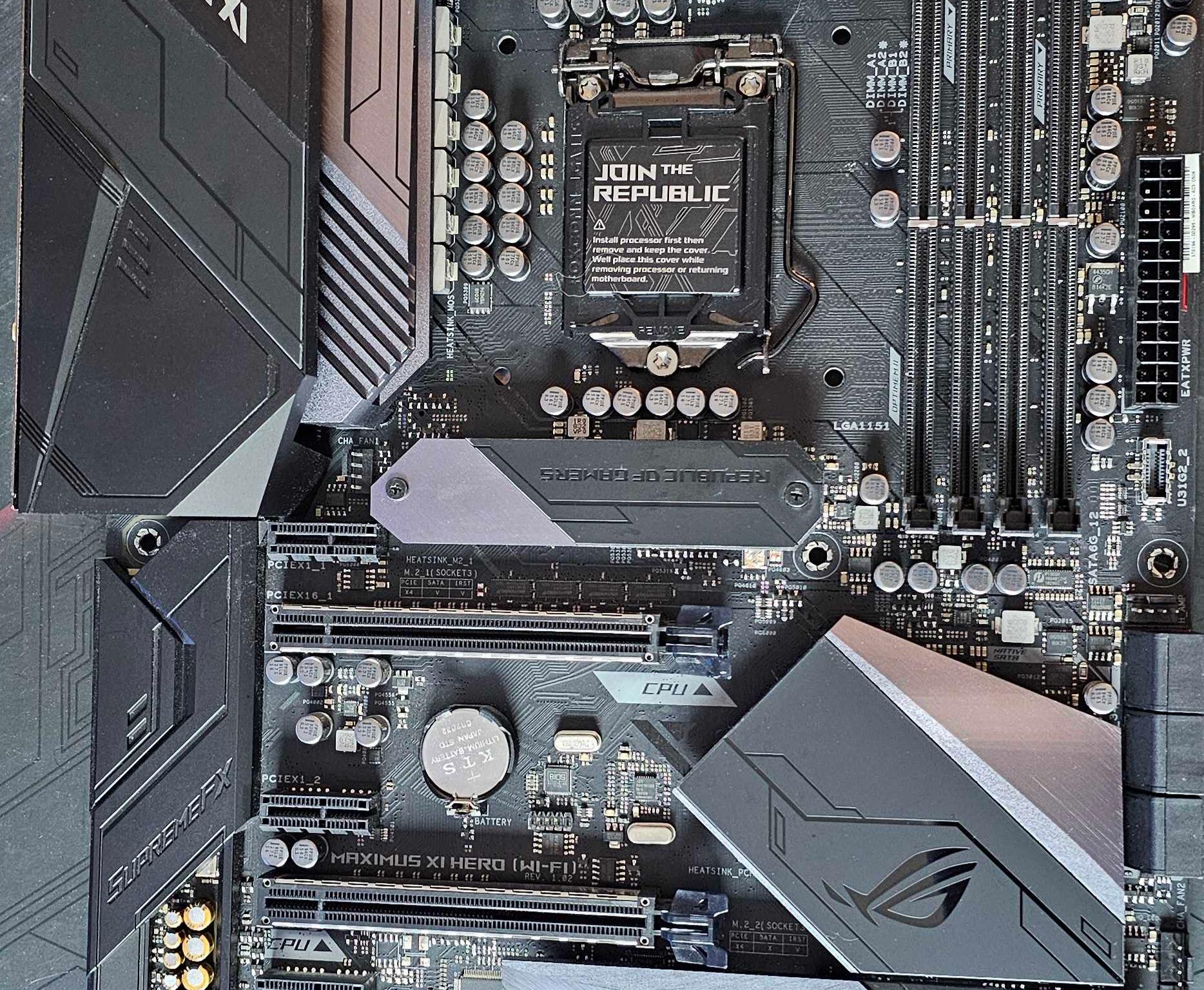 ROG Maximus XI Hero (wifi) Motherboard