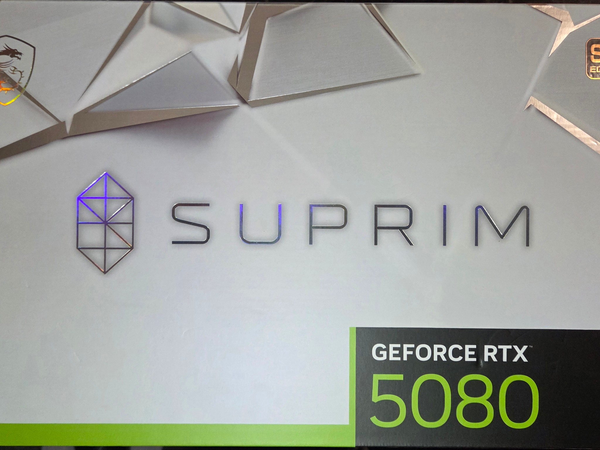 MSI GeForce RTX 5080 16G SUPRIM SOC