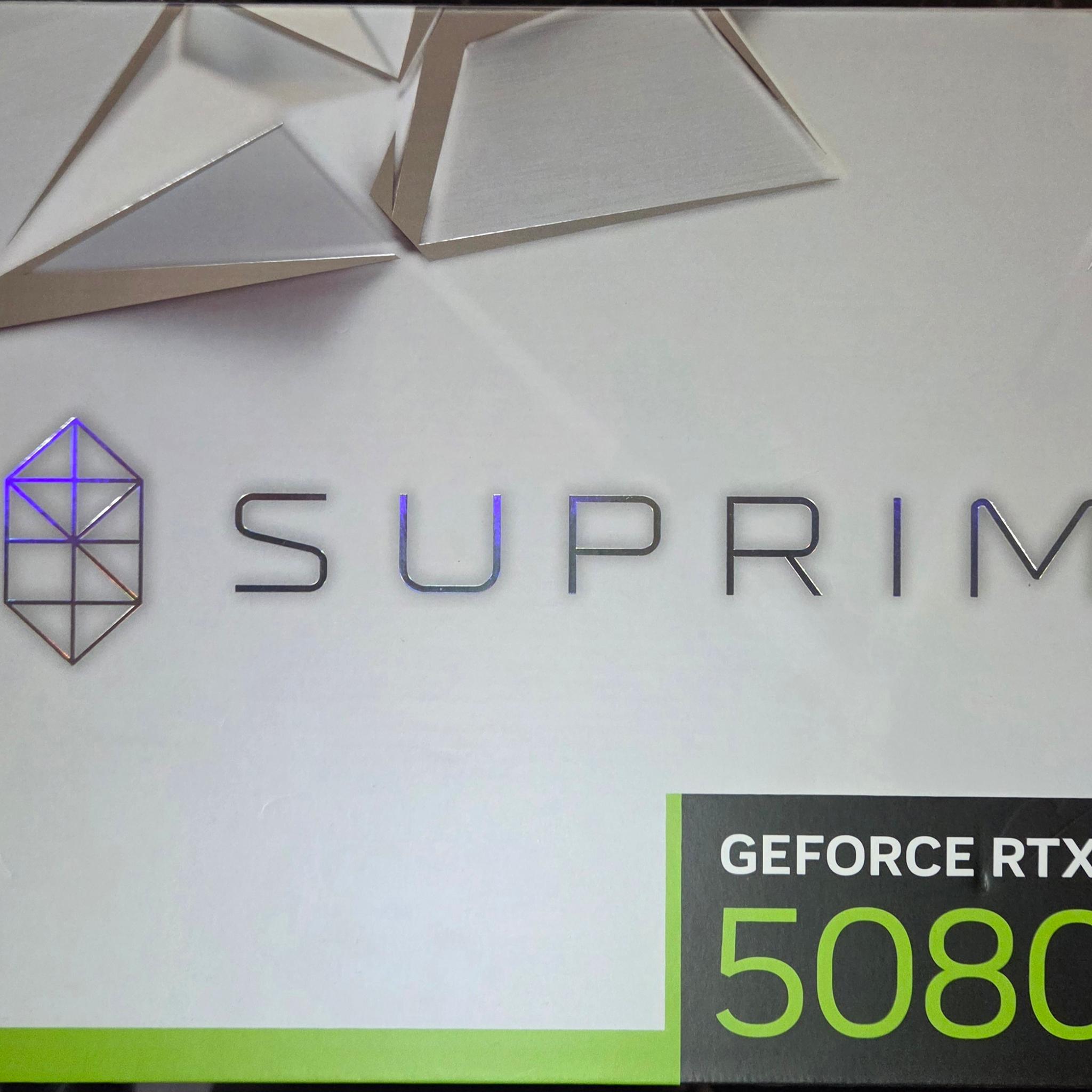 MSI GeForce RTX 5080 16G SUPRIM SOC