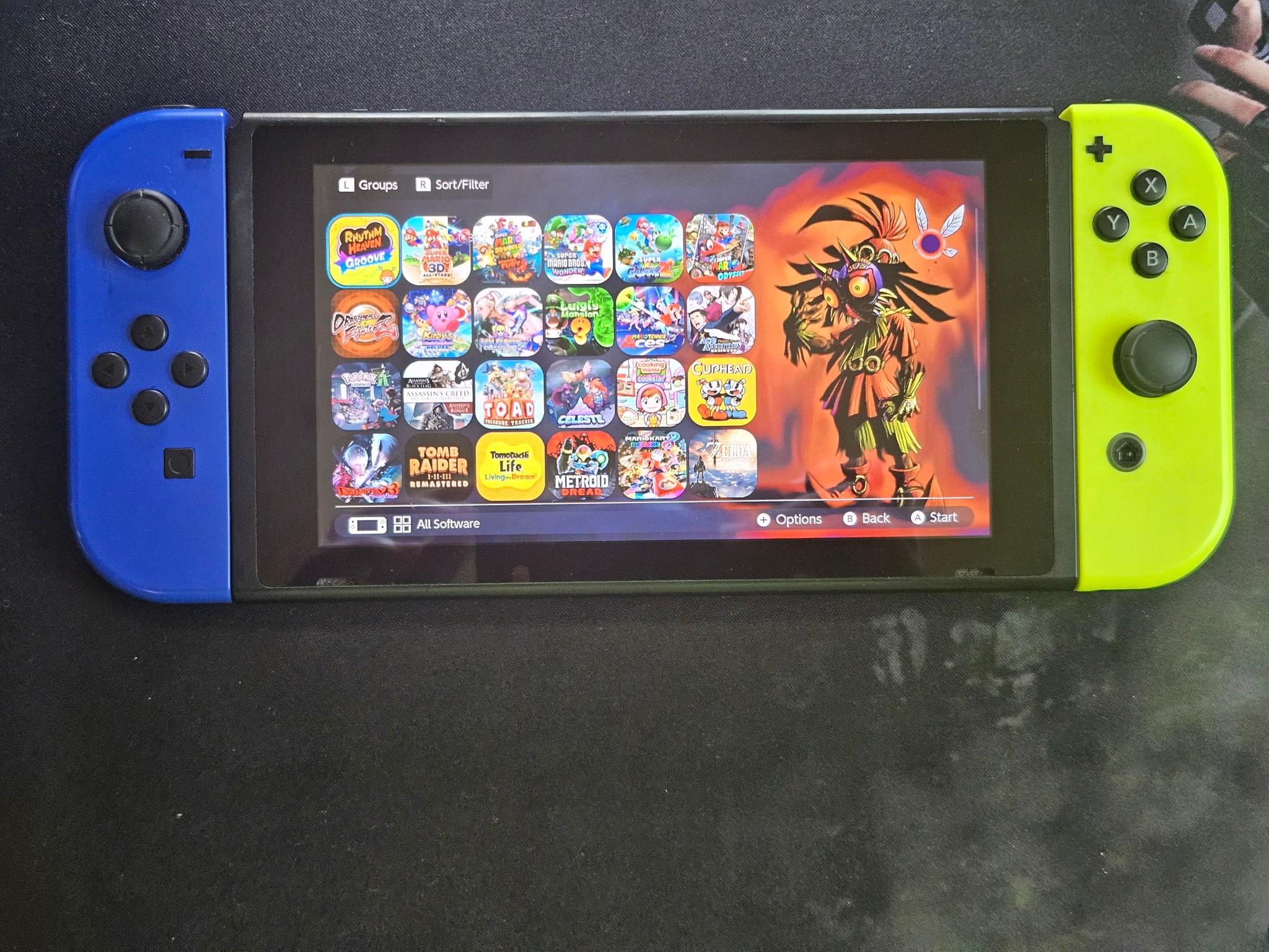 Modded Switch with 128GB SD Card and Extra Controller Picofly