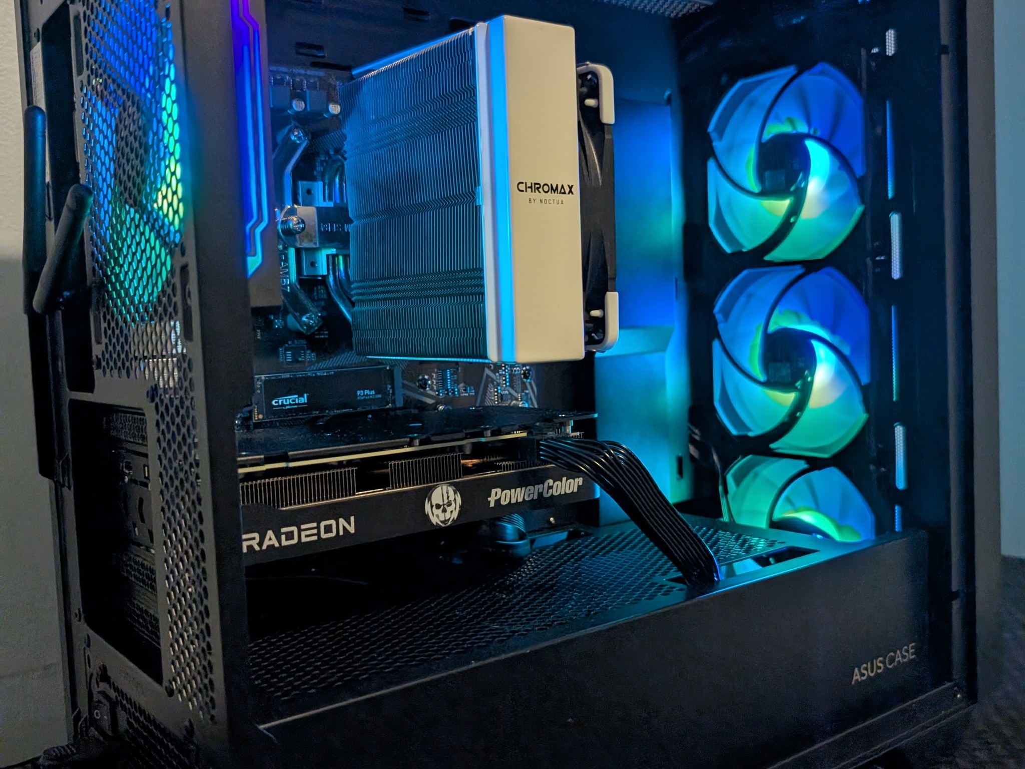 1440p Gaming PC RX 9060 XT 8 GB-Ryzen 5 5600x-32 GB DDR4 3200-1 TB NVME