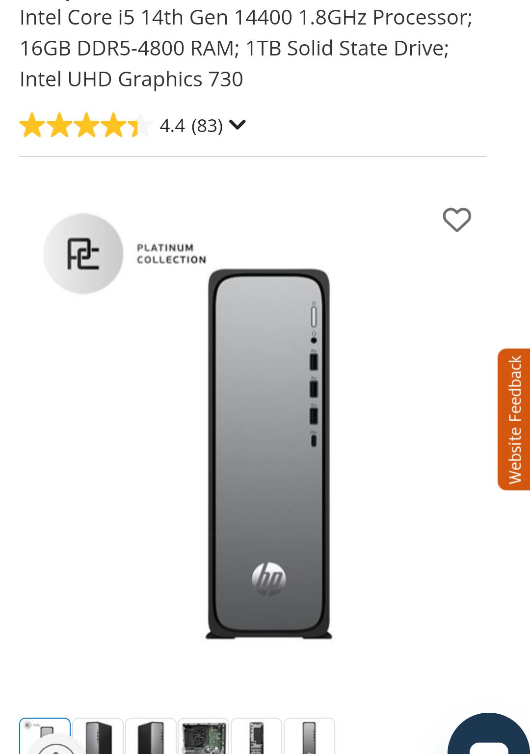 i5 14400 | RTX 3050 6GB | 16GB DDR5 | 1TB NVMe