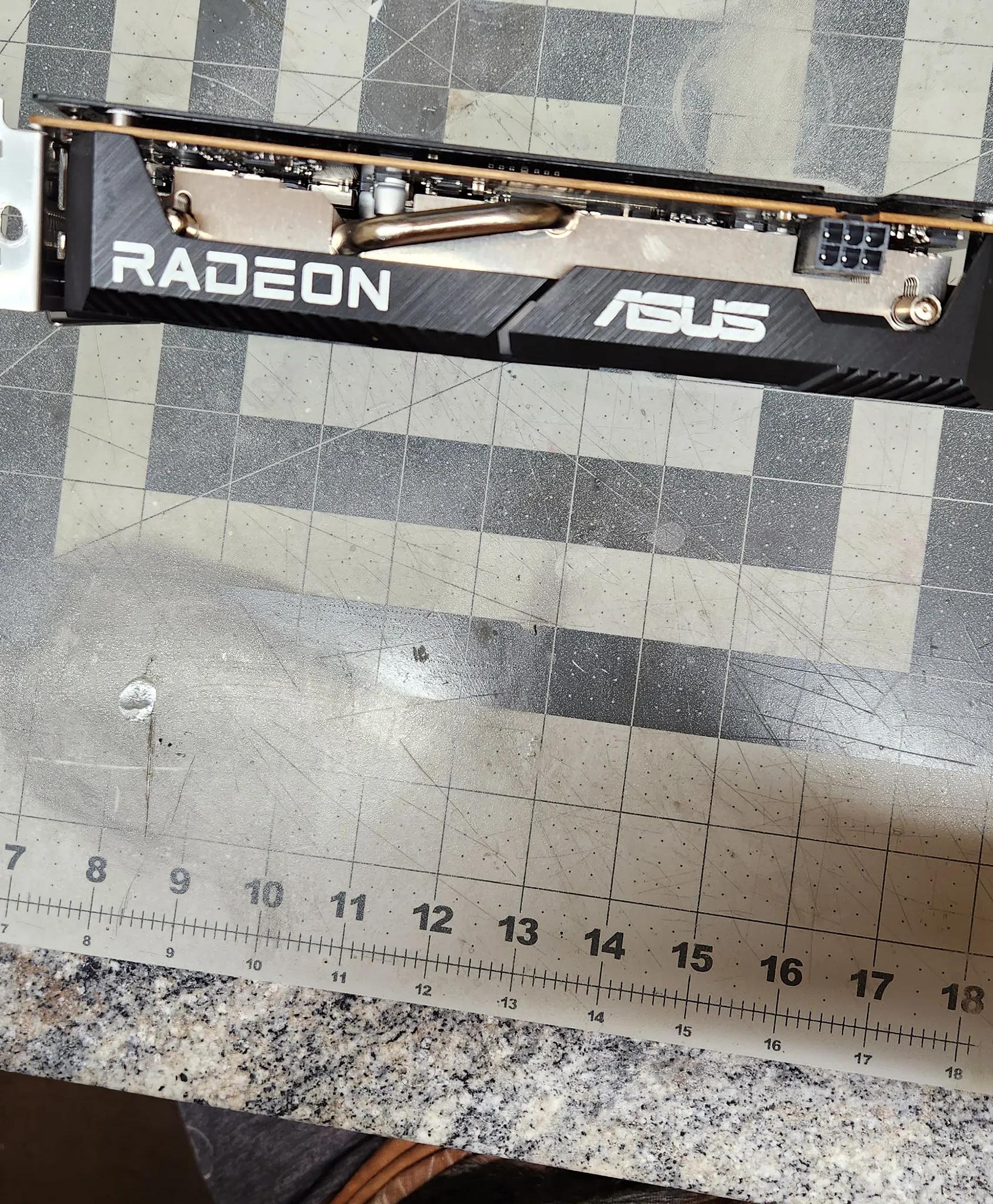 Lightly used ASUS Dual AMD Radeon RX 6500 XT OC Edition 4GB GDDR6