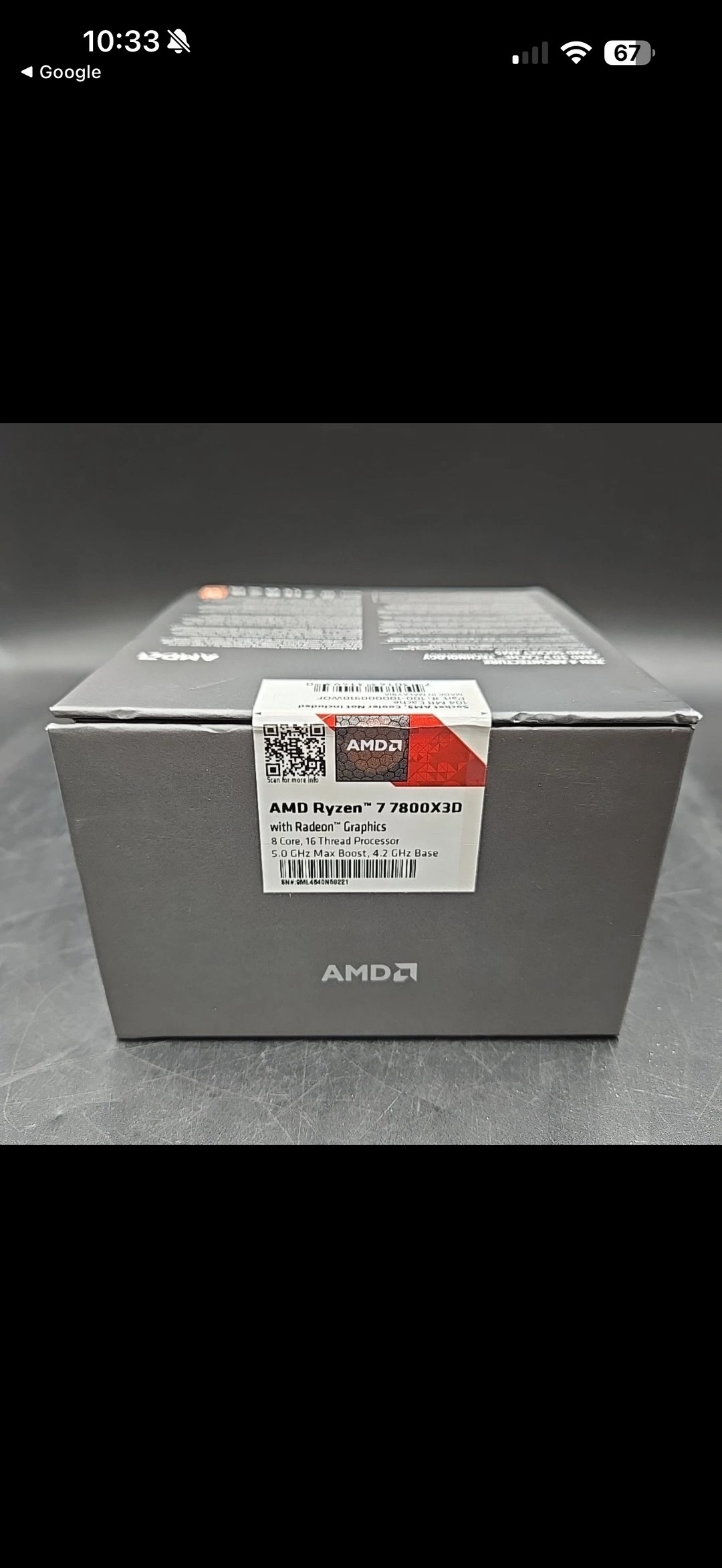 AMD Ryzen 7 7800X3D | Jawa