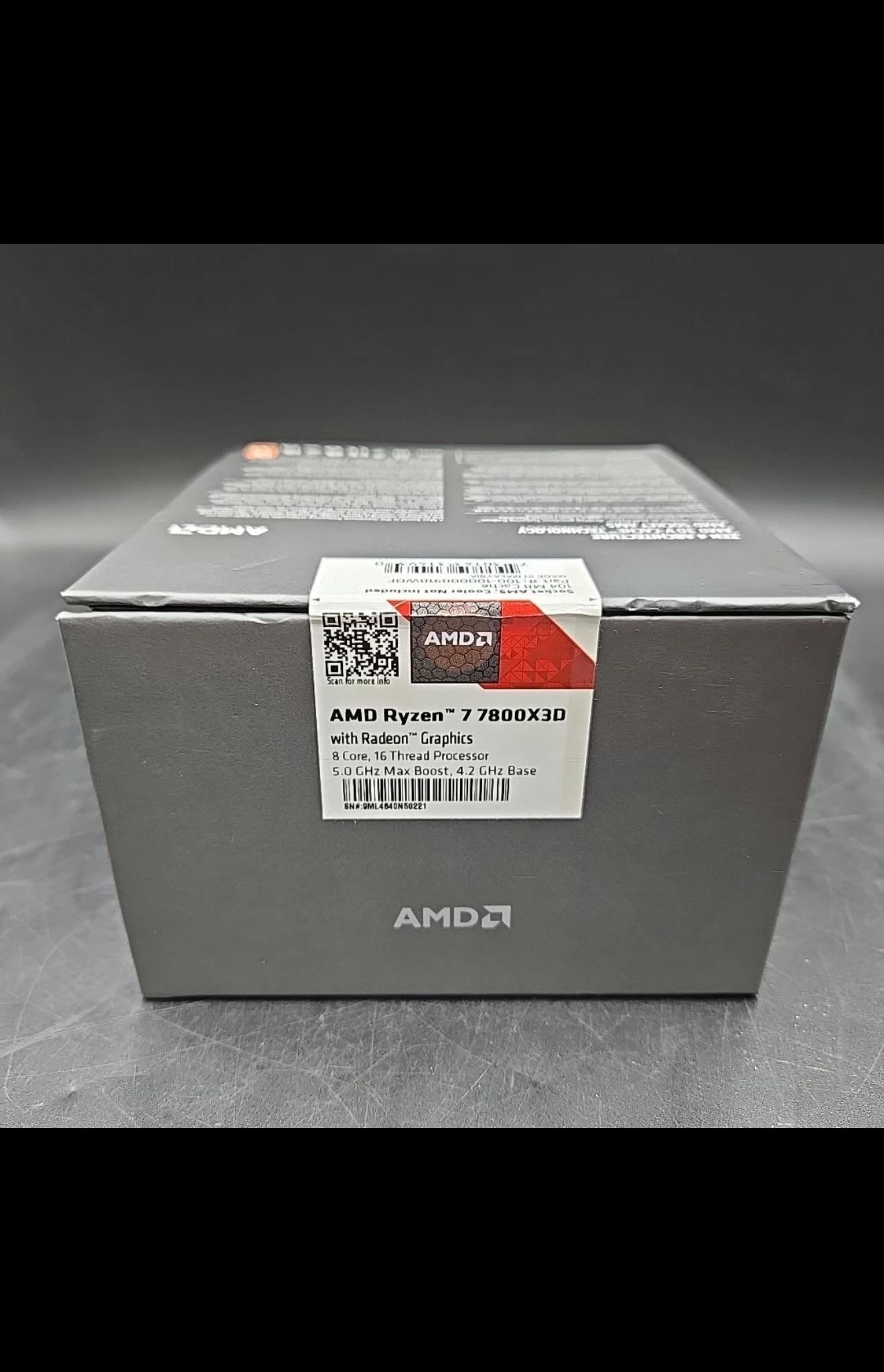 AMD Ryzen 7 7800X3D