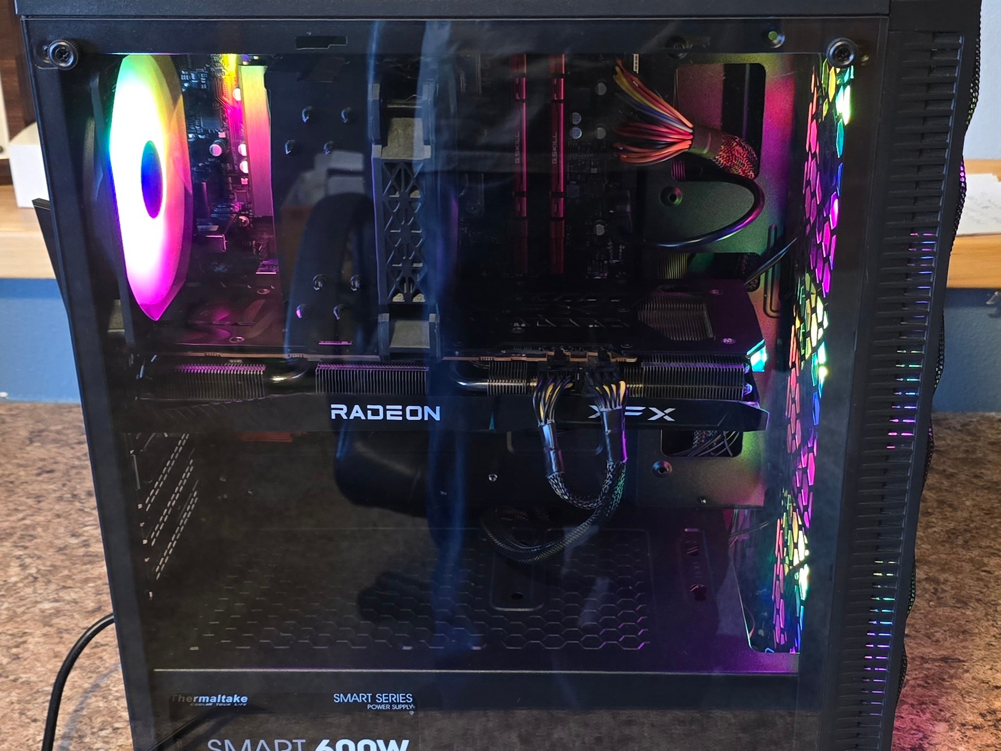 i3-13100 + rx 6700 entry pc build