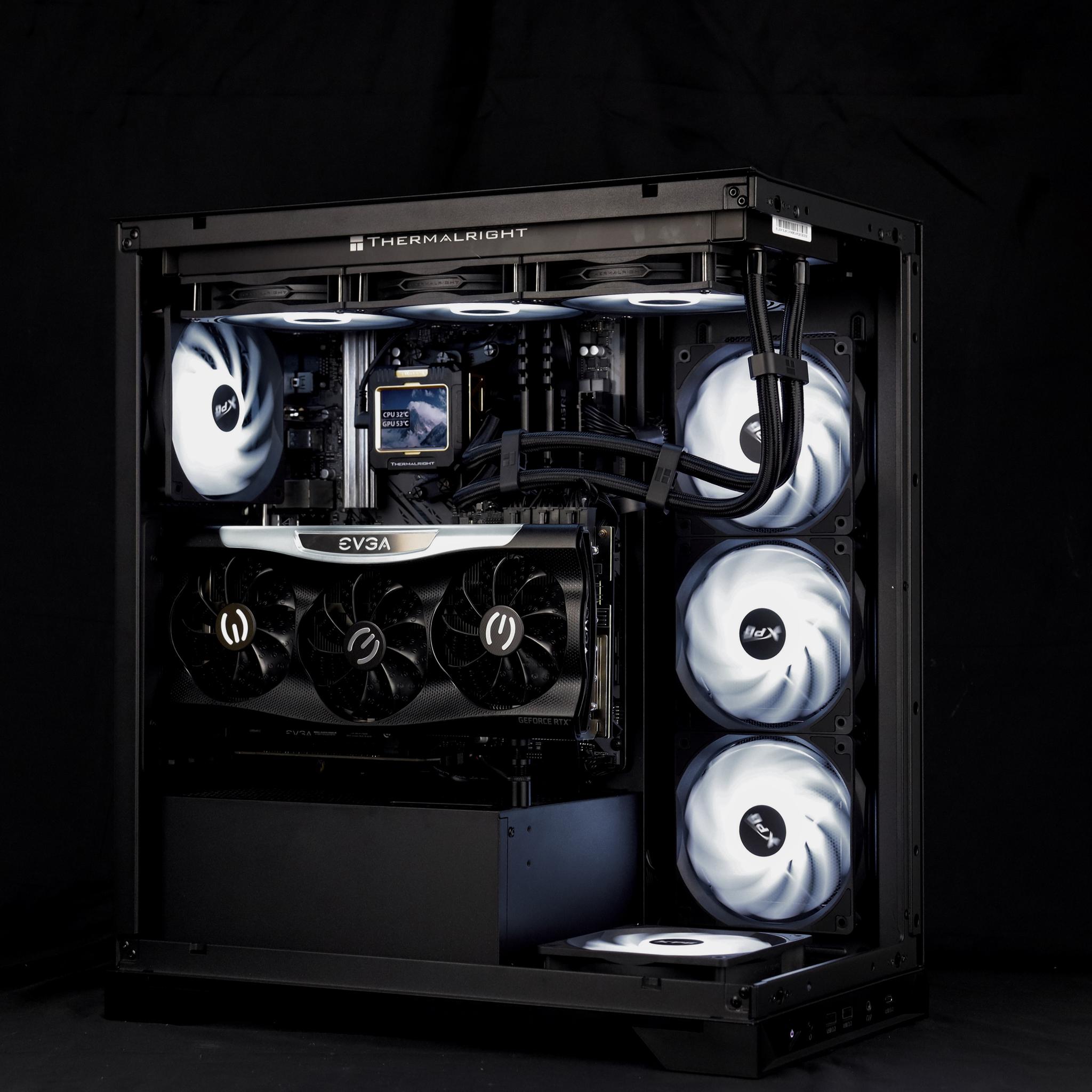 🧨♟️Obsidian Void V3- 1440P Gaming PC | RTX 3080, Ryzen 9 3900X, 32GB RAM, 1TB NVMe SSD |🧨♟️