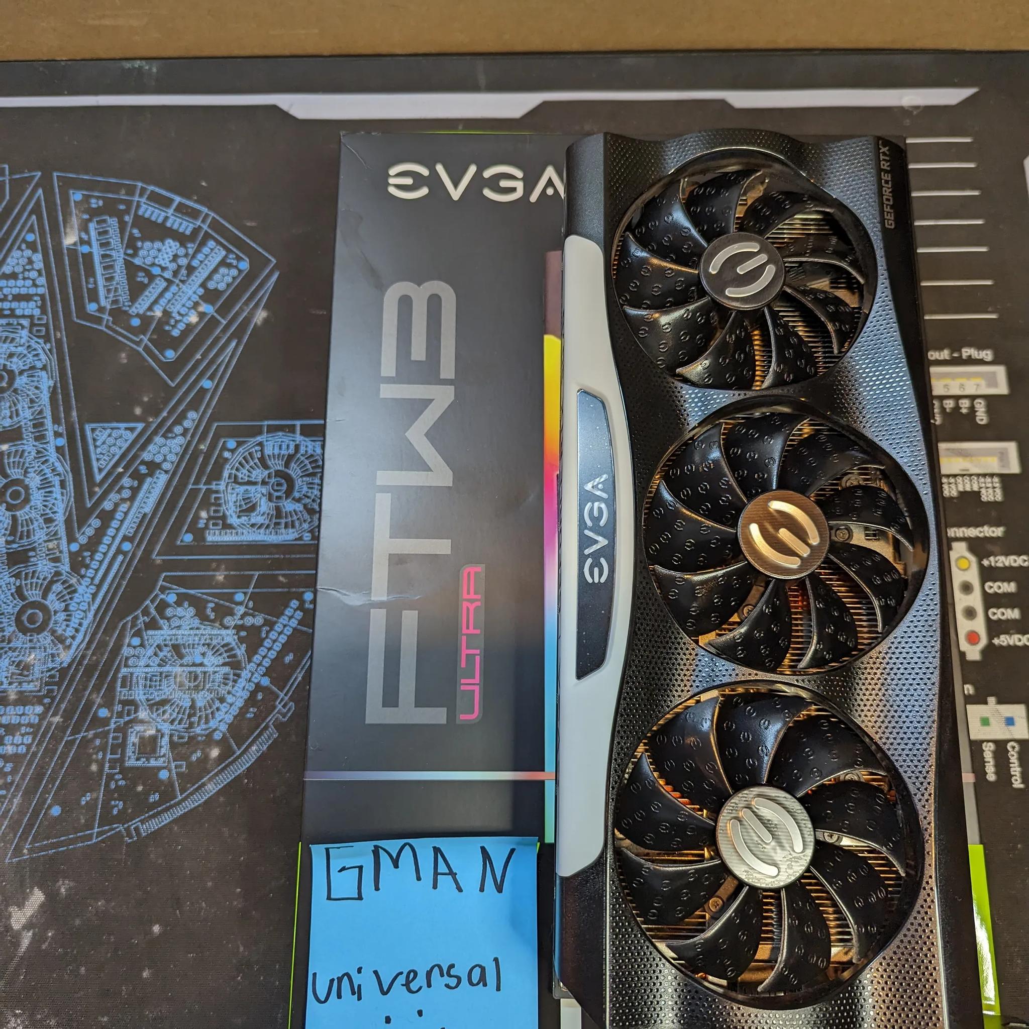 EVGA GeForce RTX 3070 8 GB FTW3 ULTRA GAMING Video Card