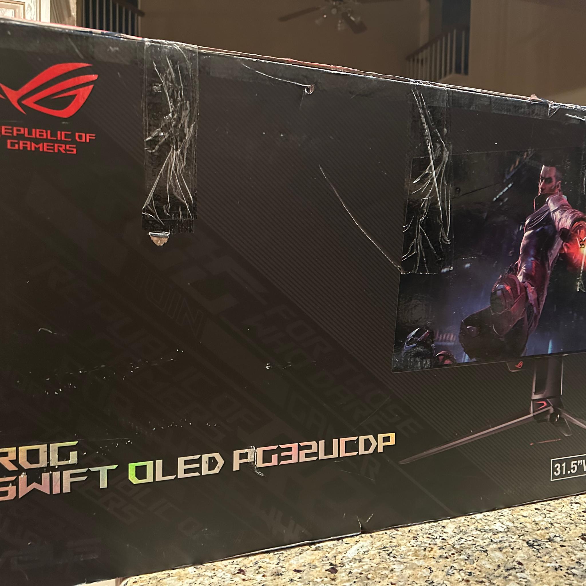 New ASUS ROG Swift 32" Dual Mode (4K 240Hz, FHD 480Hz) OLED 0.03ms Gaming Monitor