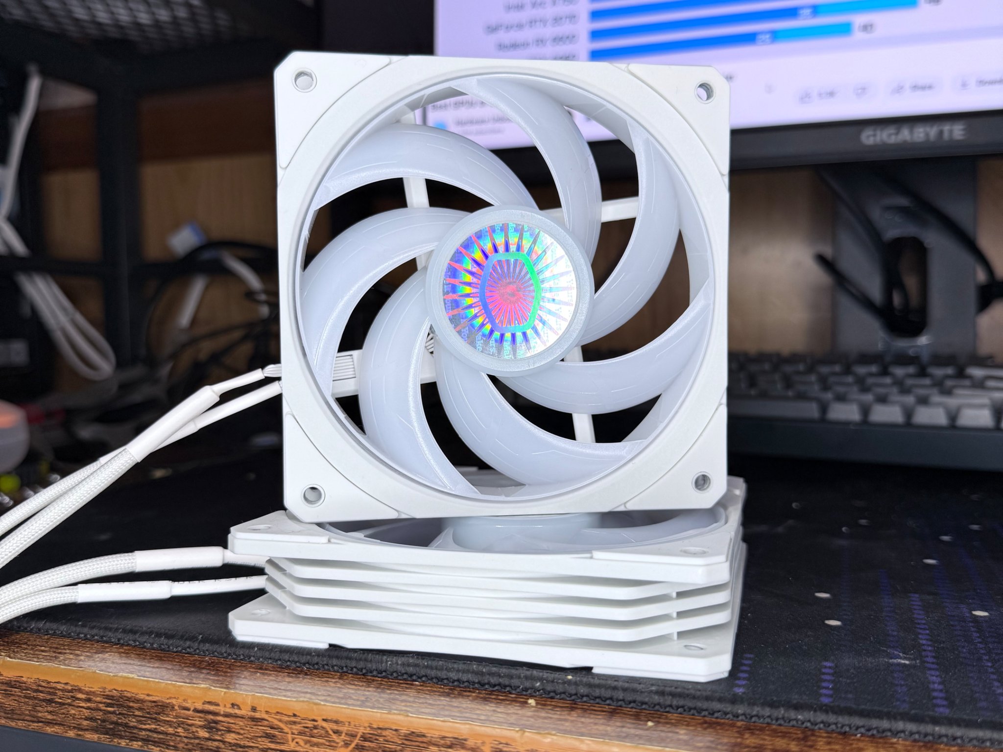Huge Fan Bundle Multiple ARGB Fans Few NON-RGB