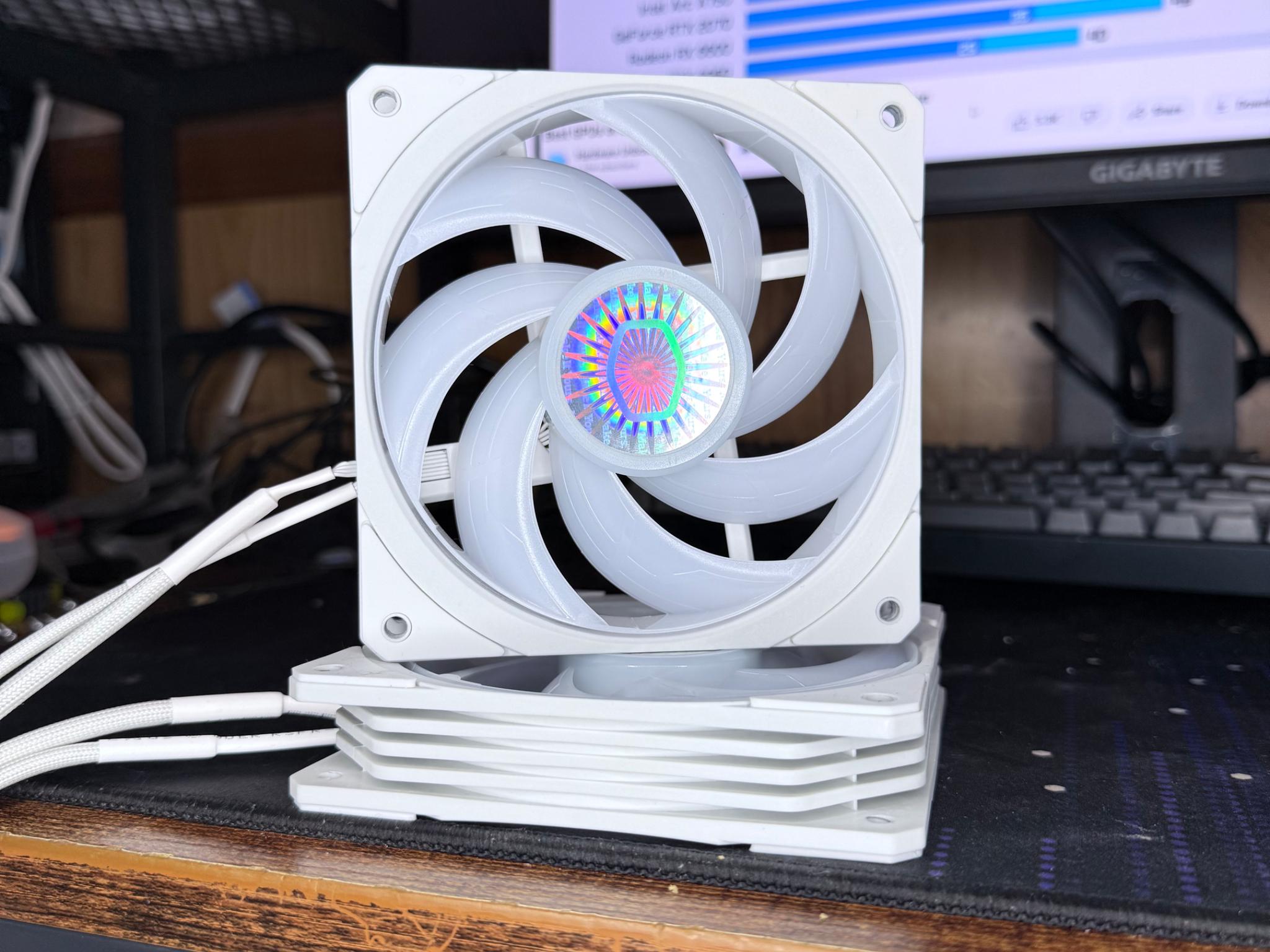 Huge Fan Bundle Multiple ARGB Fans Few NON-RGB