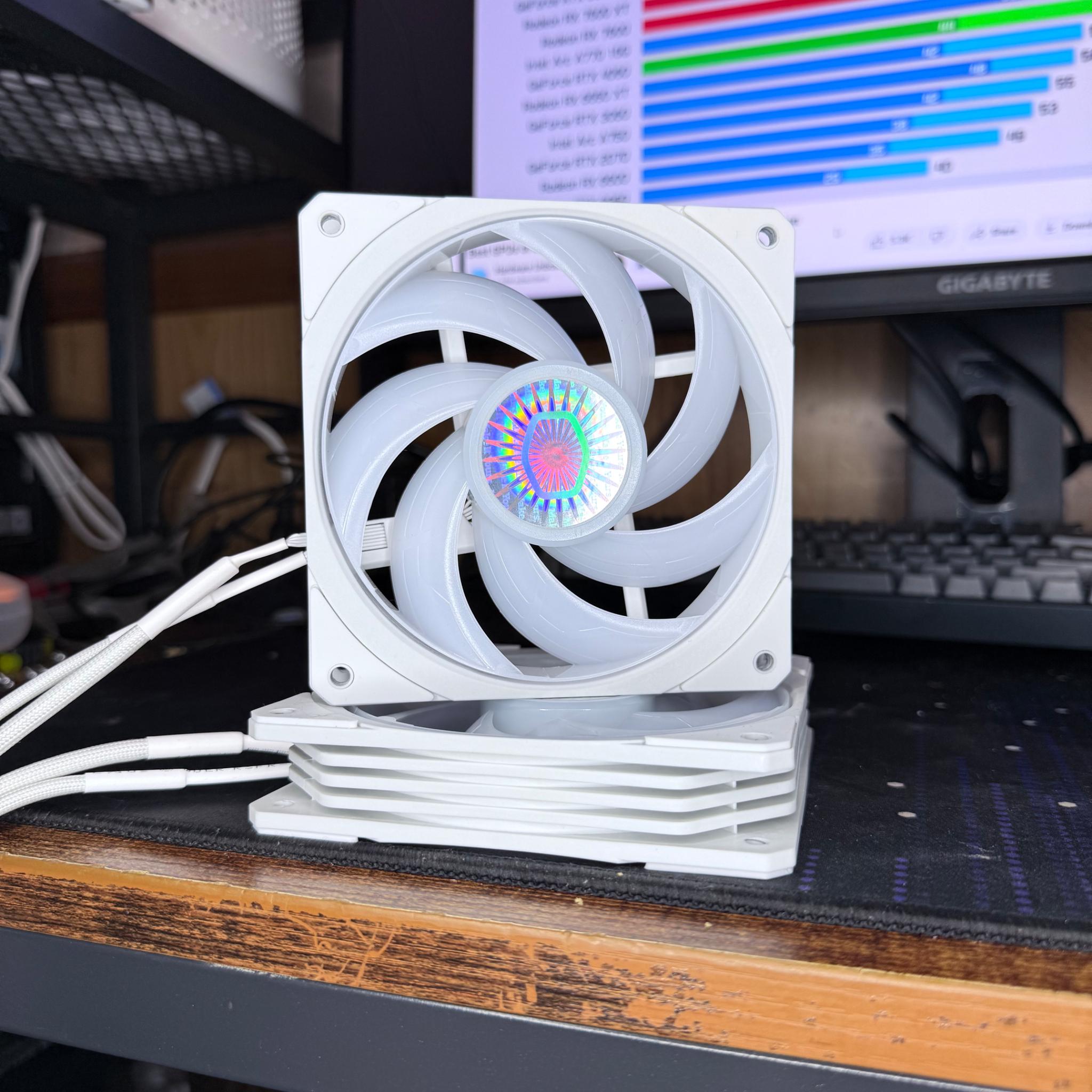 Huge Fan Bundle Multiple ARGB Fans Few NON-RGB