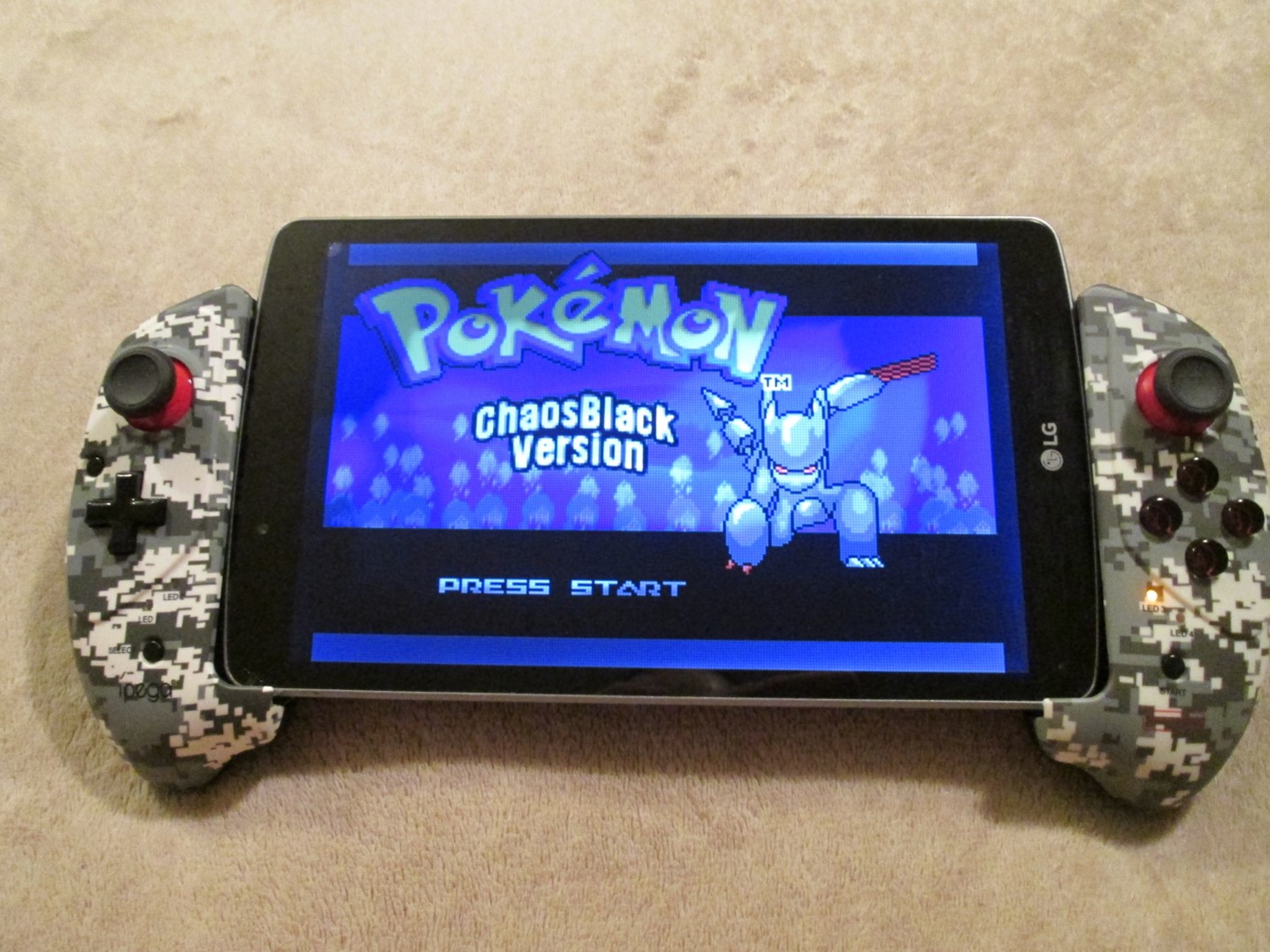 Lg Tablet Retro Gaming With Controller