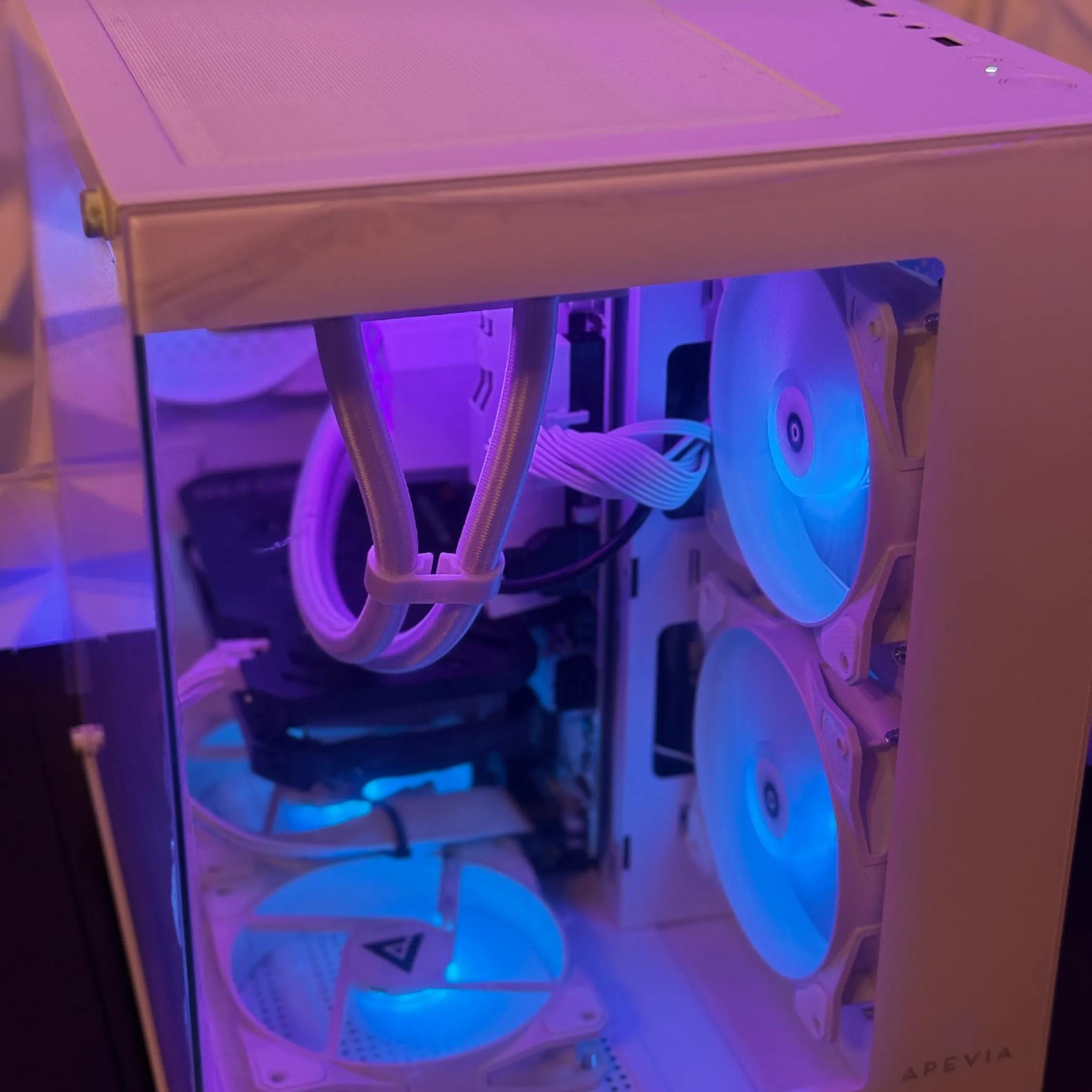 SNOW STORM 2.0 | All-White RGB Gaming PC | RTX 4060 | Intel i7-12700KF | 32GB DDR5