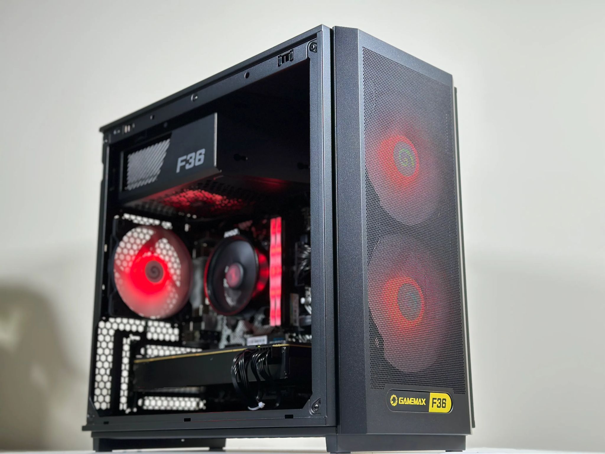 💥4️⃣➡💵1080P Gaming PC🌌Nvidia GTX 1080 8GB🌌AMD Ryzen 5 2600🌌16GB DDR4🌌500GB SSD
