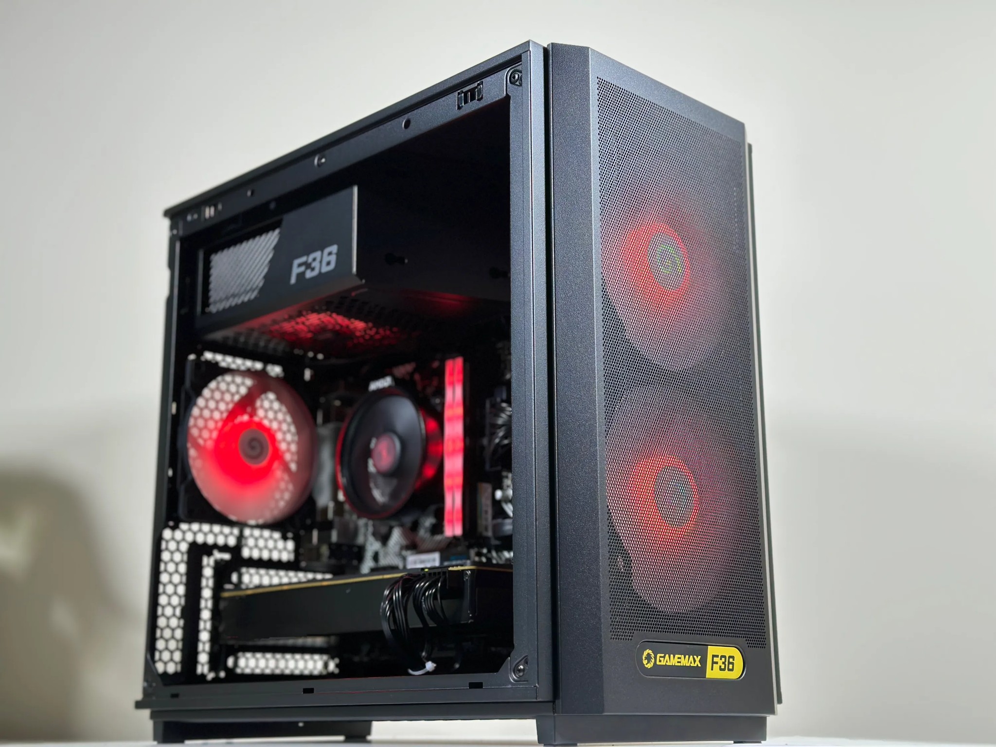 💥4️⃣➡💵1080P Gaming PC🌌Nvidia GTX 1080 8GB🌌AMD Ryzen 5 2600🌌16GB DDR4🌌500GB SSD