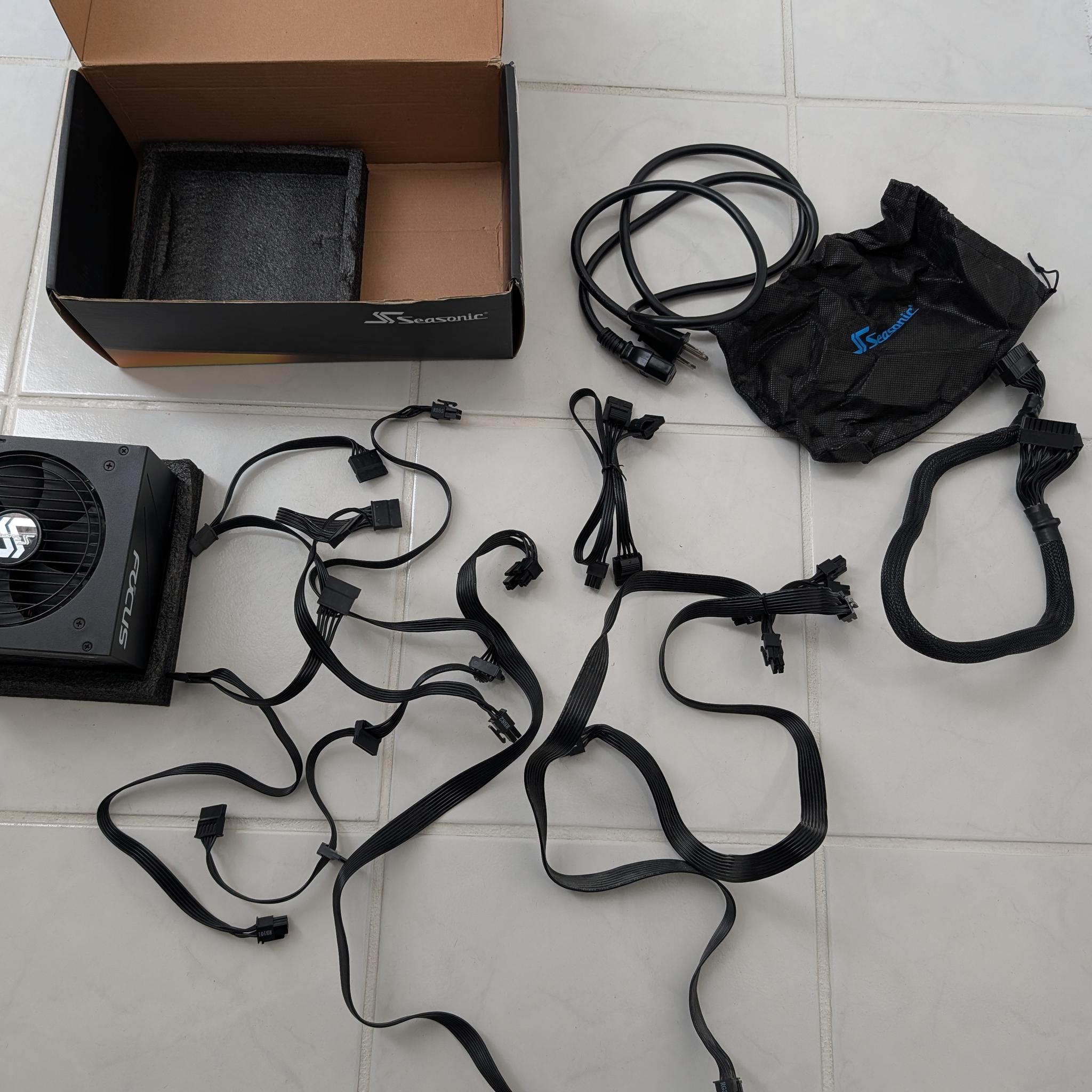 SeaSonic FOCUS GX-750 Watt Gold Power Supply