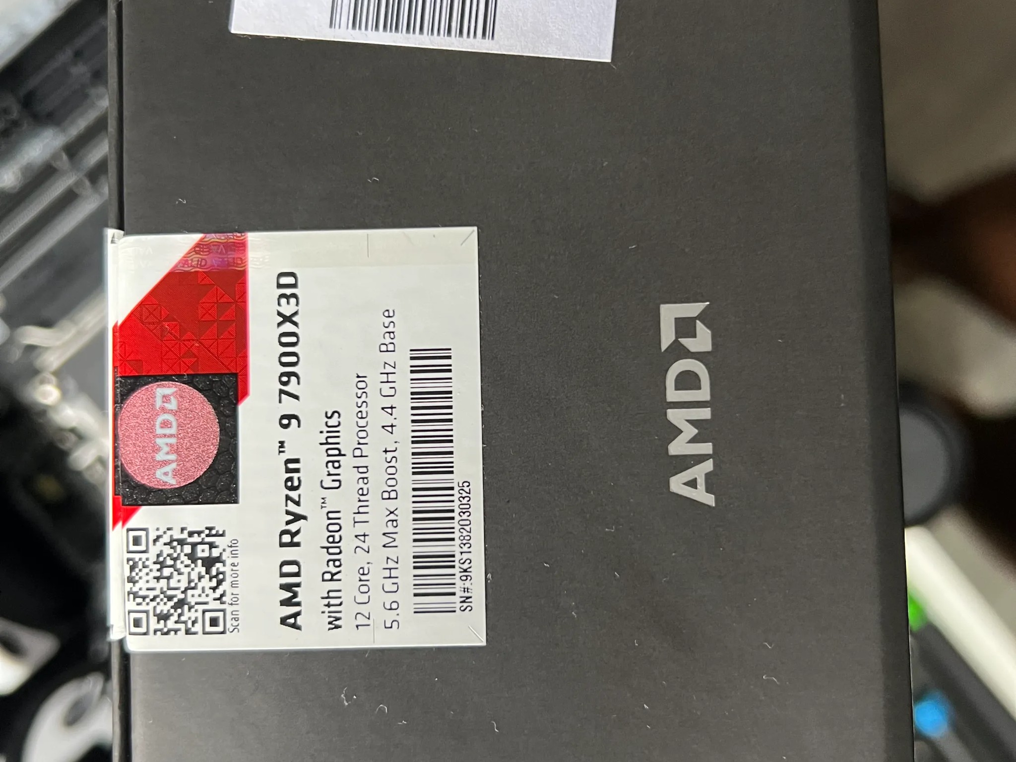 USED! AMD 7900X3D - 12 Core CPU