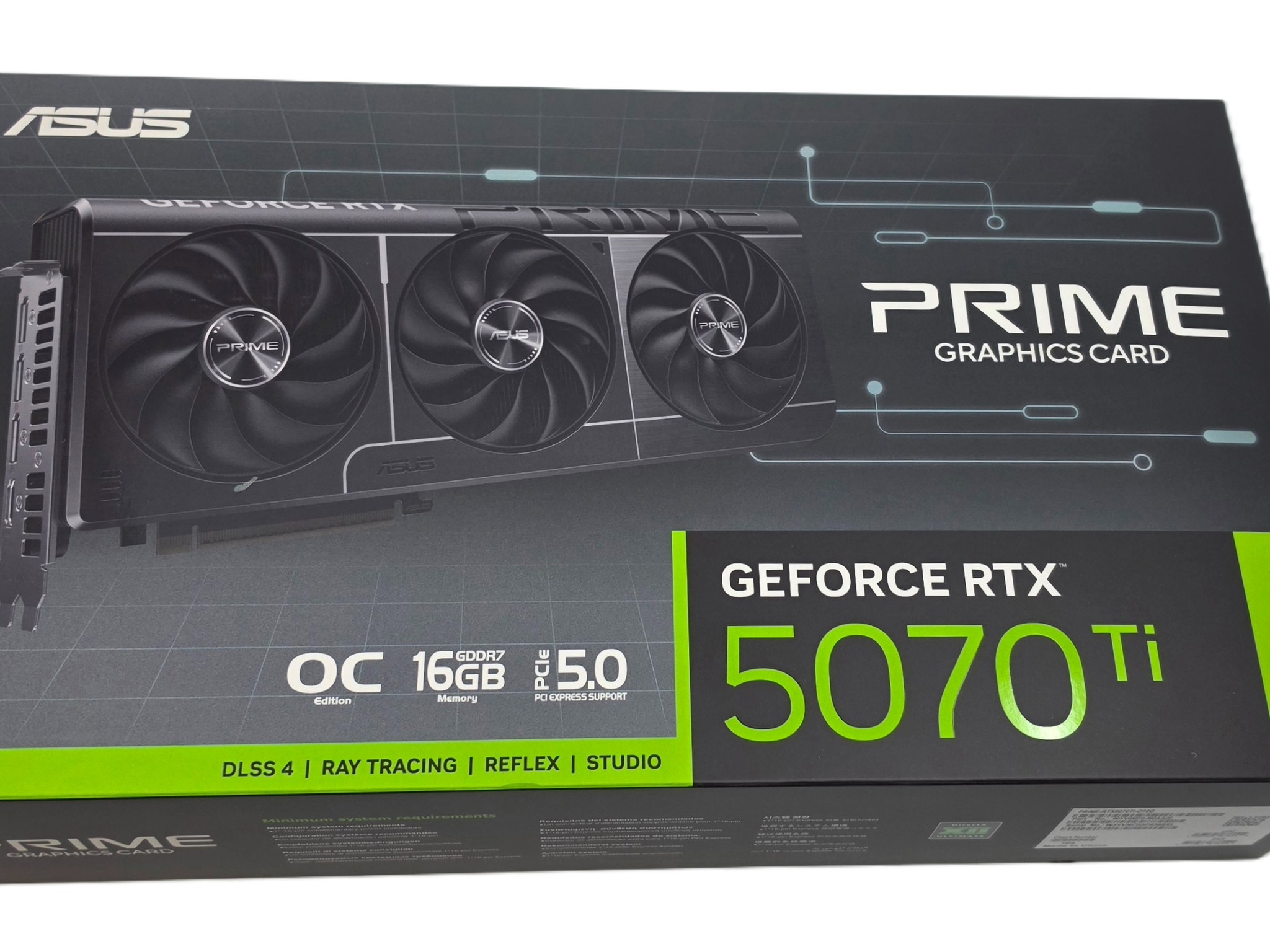 ASUS PRIME GeForce RTX 5070 Ti 16GB GDDR7 (SEALED)
